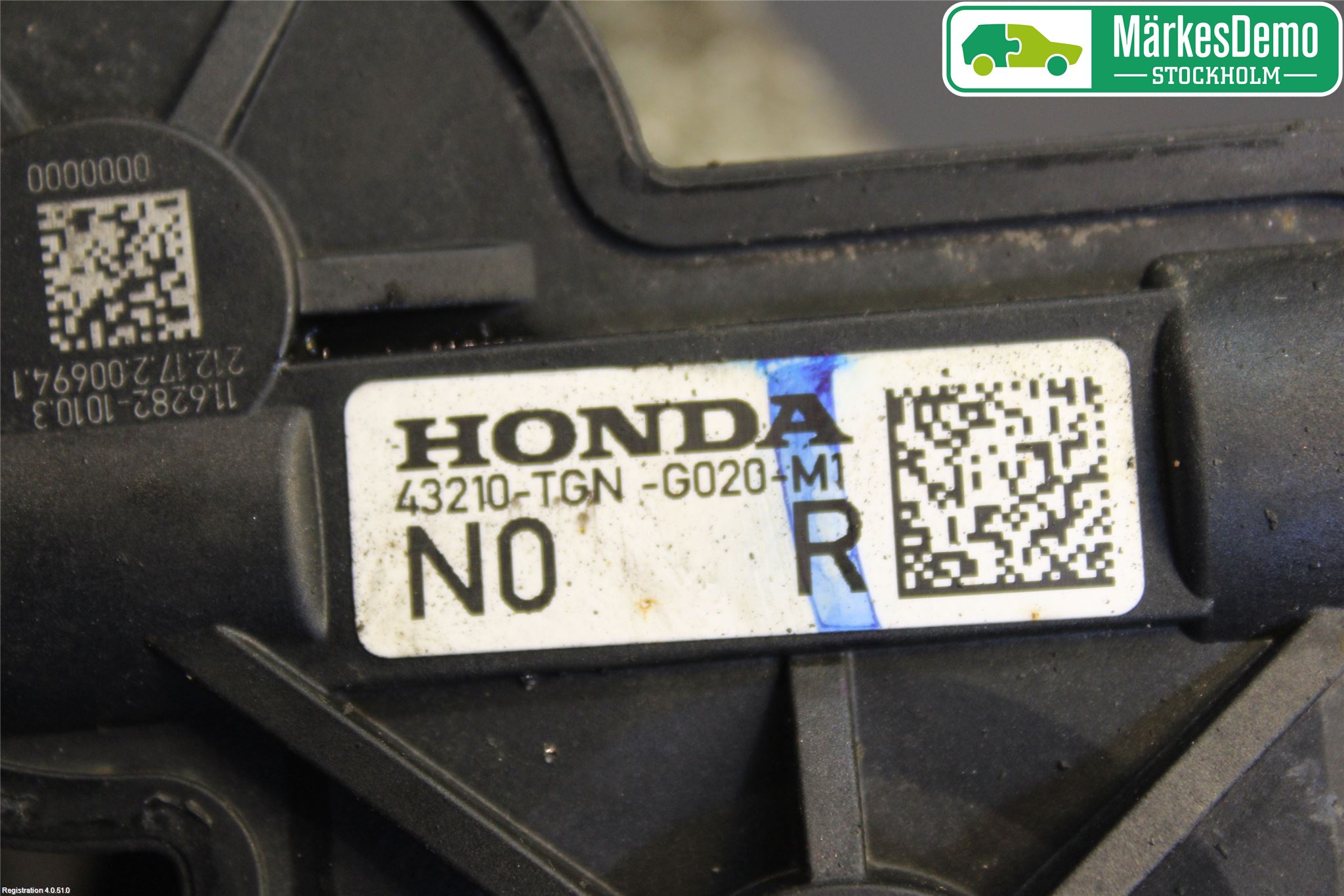 Honda CIVIC 17-22 Bremsecaliper Bak Høyre