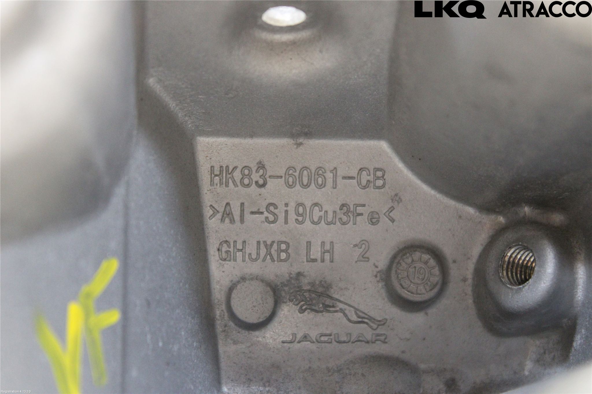 Landrover RANGE ROVER VELAR (L560) 17- Motor Feste Stål-Alu