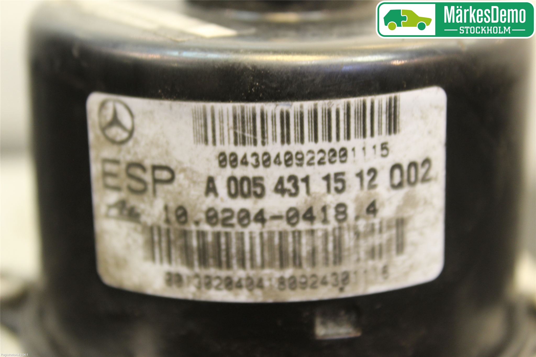 Mercedes-Benz MB C (203) 00-07 Abs Hydraulikkaggregat