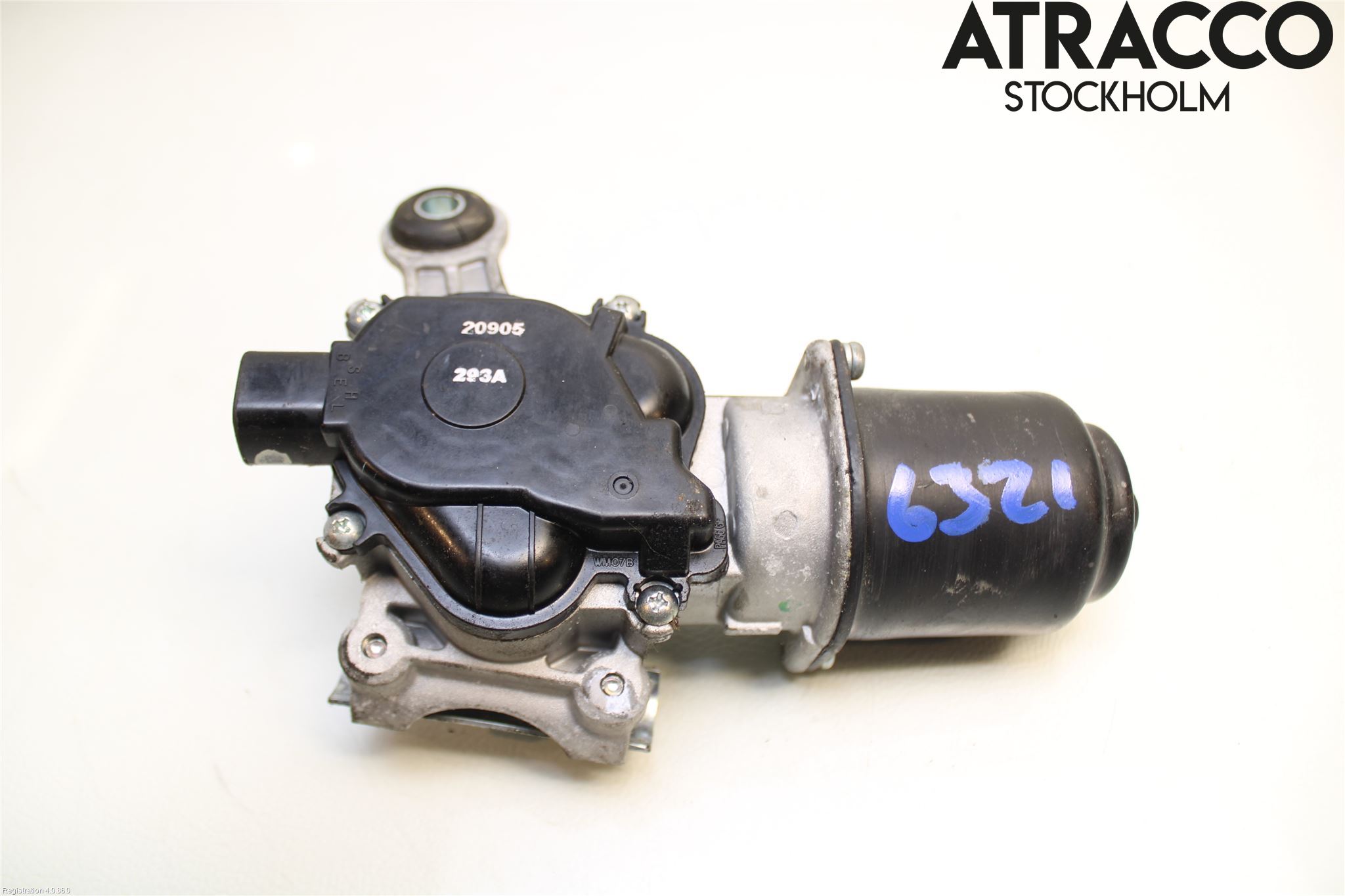 Nissan MICRA 11-16 Viskermotor Frontrute