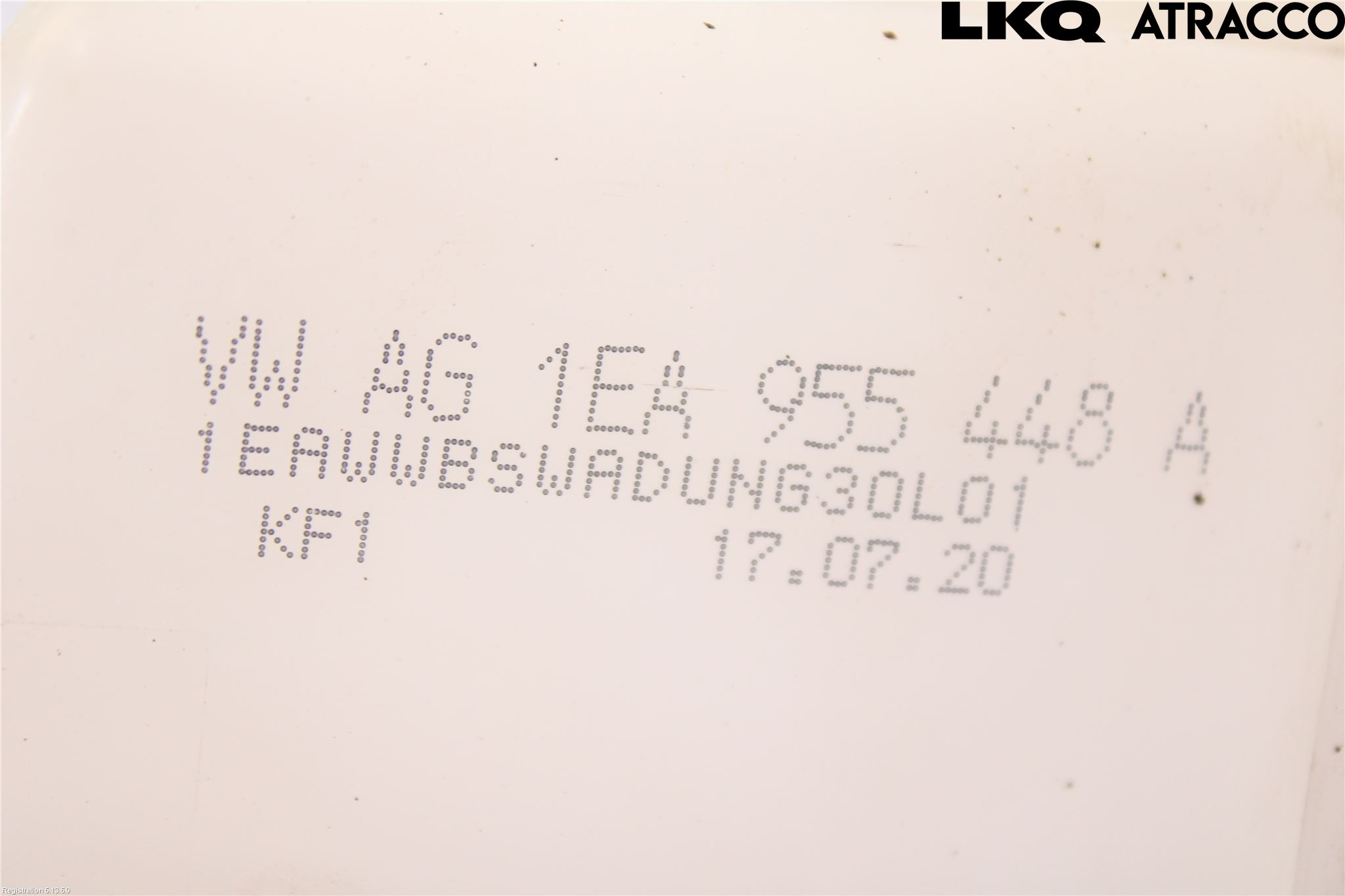 Volkswagen VW ID.3 21- Spylerbeholder Frontrute