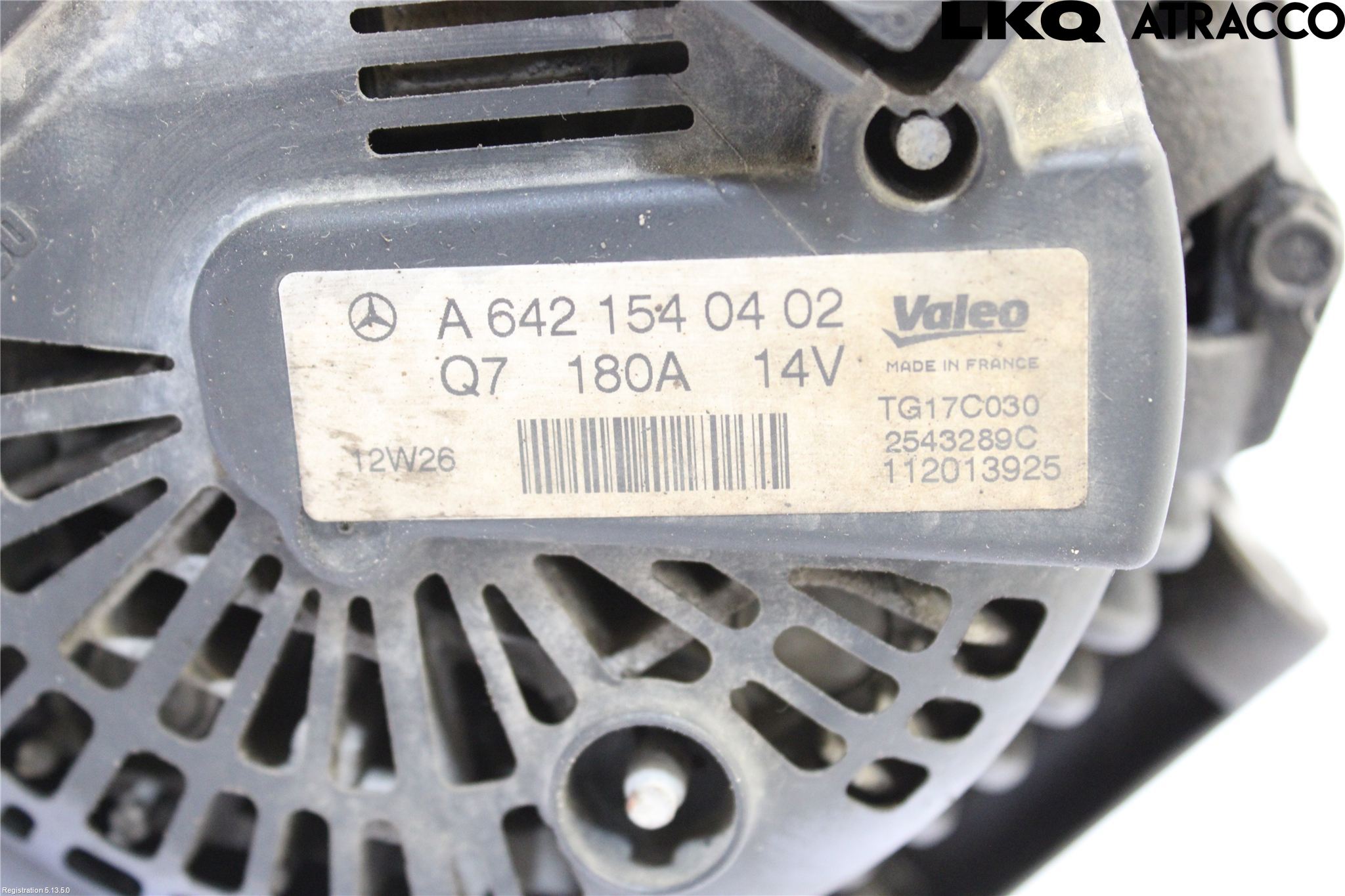 Mercedes-Benz MB E-KLASS (W212) 09-16 Dynamo