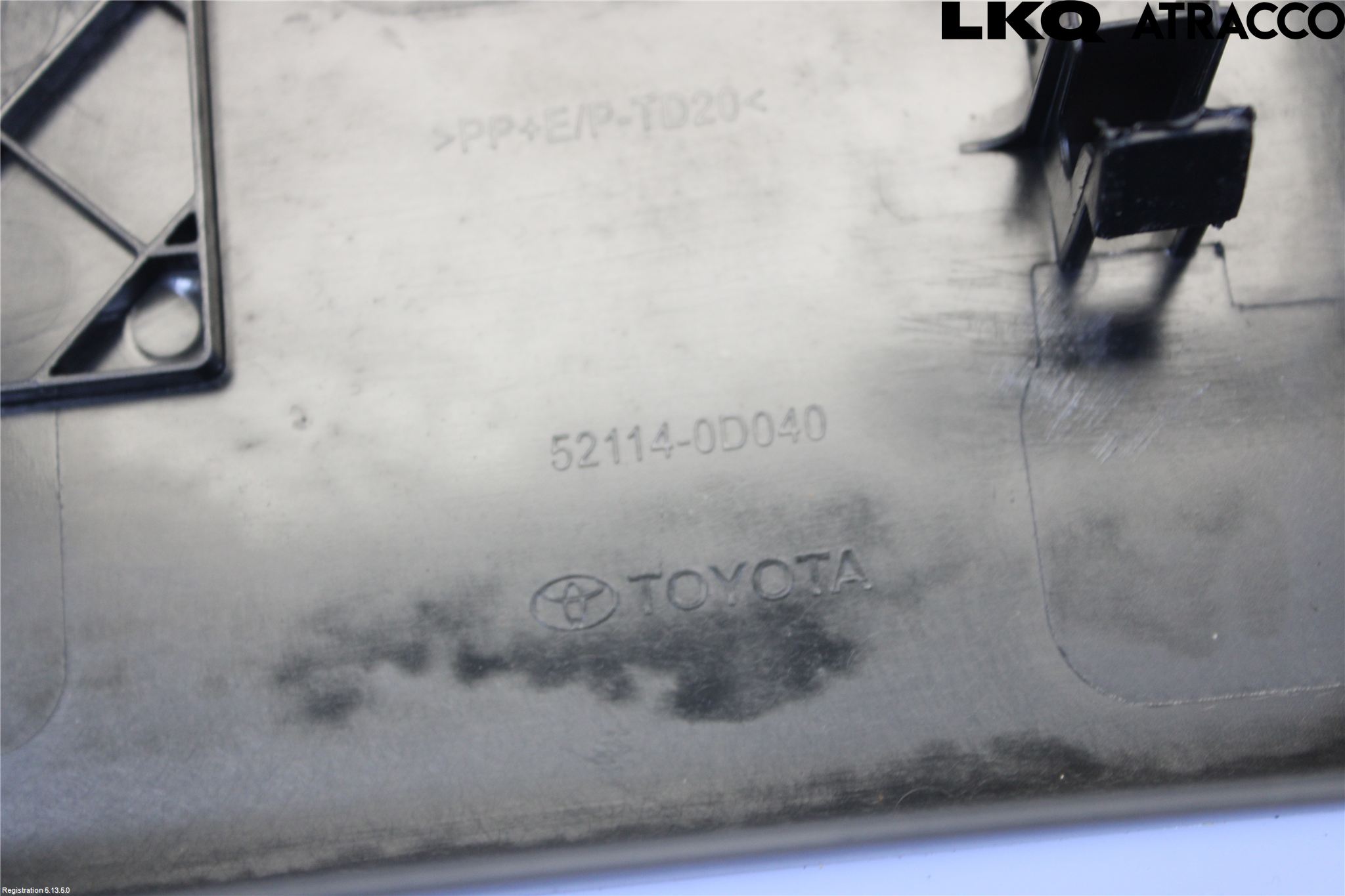Toyota YARIS XP21 20- Støtfanger Foran Midt Del