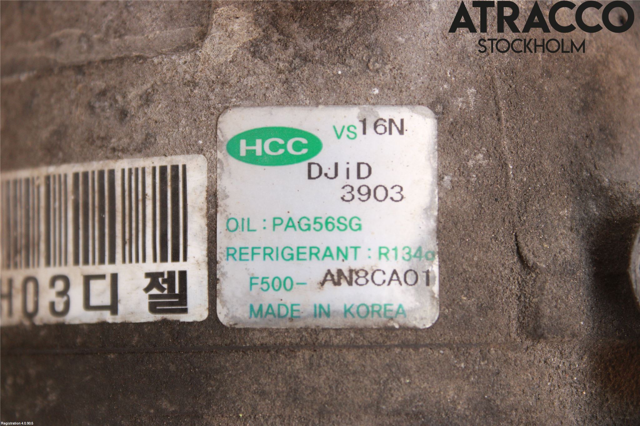 Hyundai i30 FD 07-12 Varme Ac Kompressor