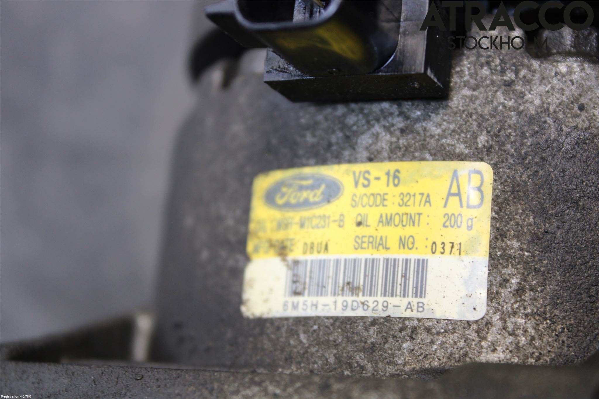 Ford FOCUS 08-11 Varme Ac Kompressor