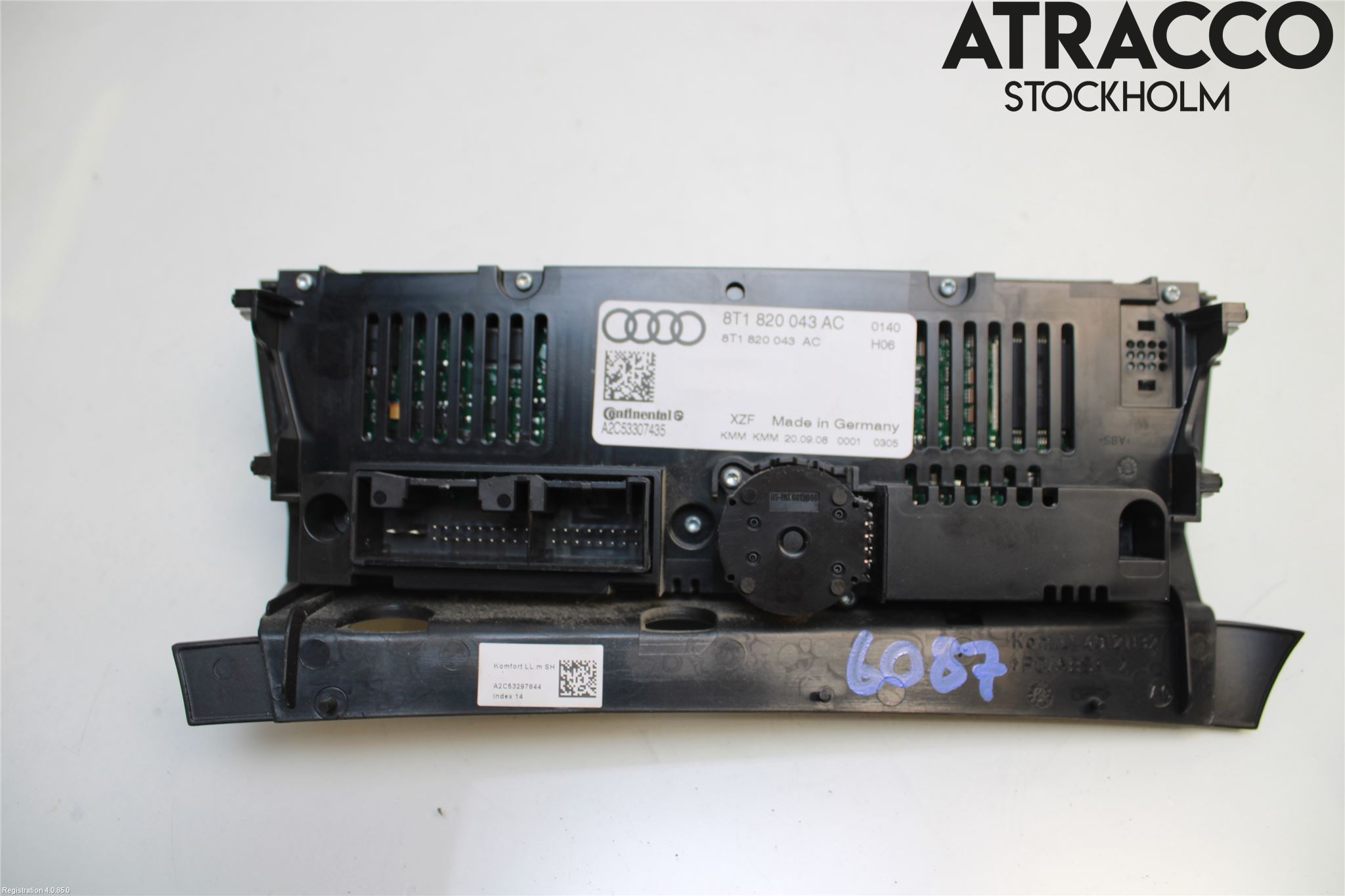 Audi Q5 09-16 Varme Ac Betjening-Display