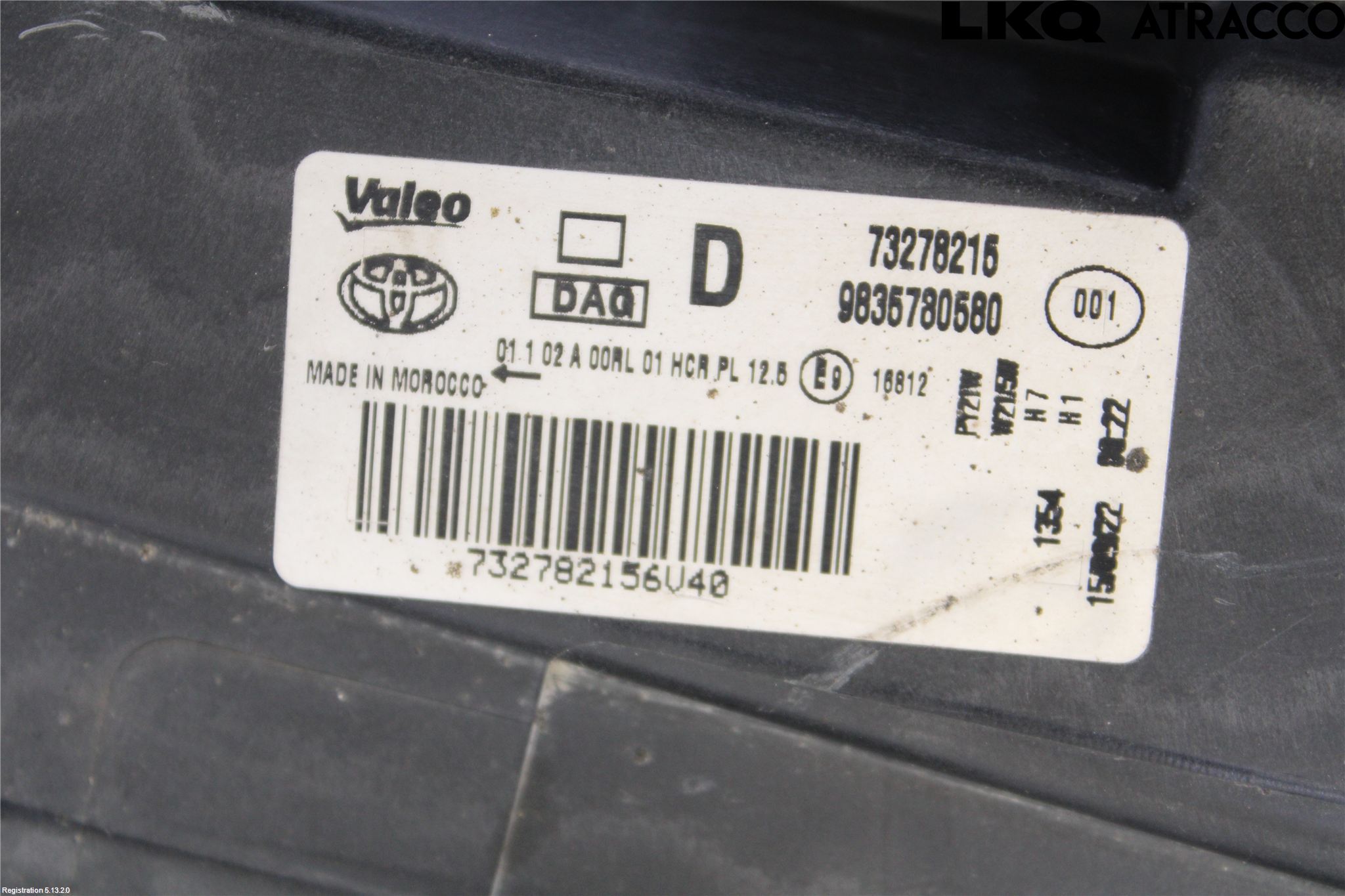 Toyota PROACE CITY 20- Frontlykter