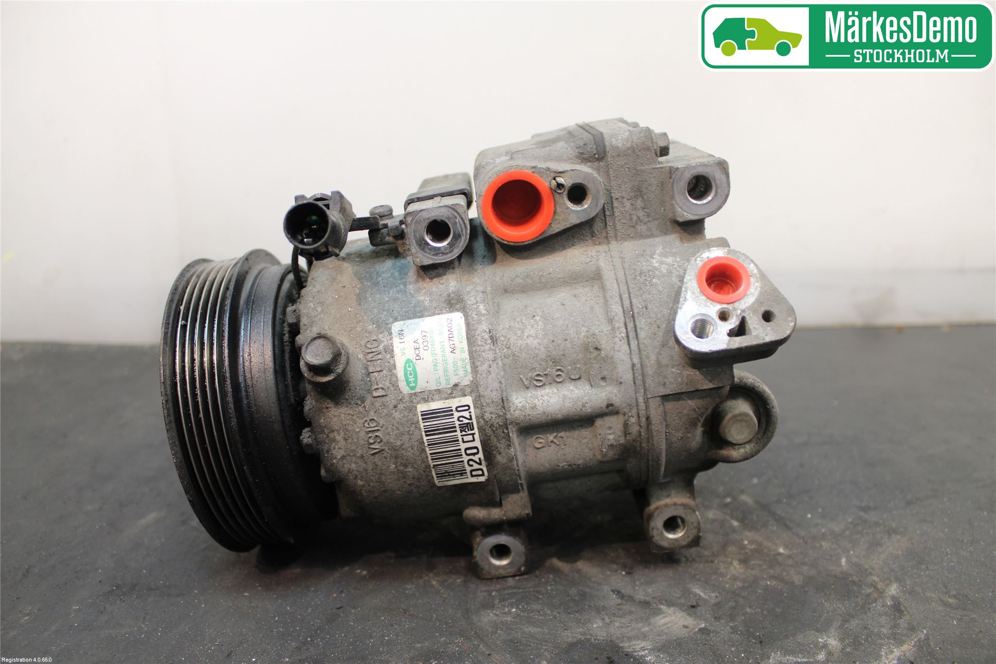 Hyundai i30 FD 07-12 Varme Ac Kompressor