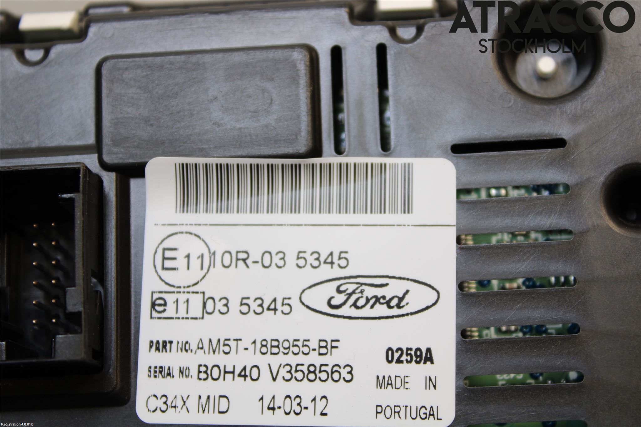Ford FOCUS 11-14 Stereo Radio Med Cd