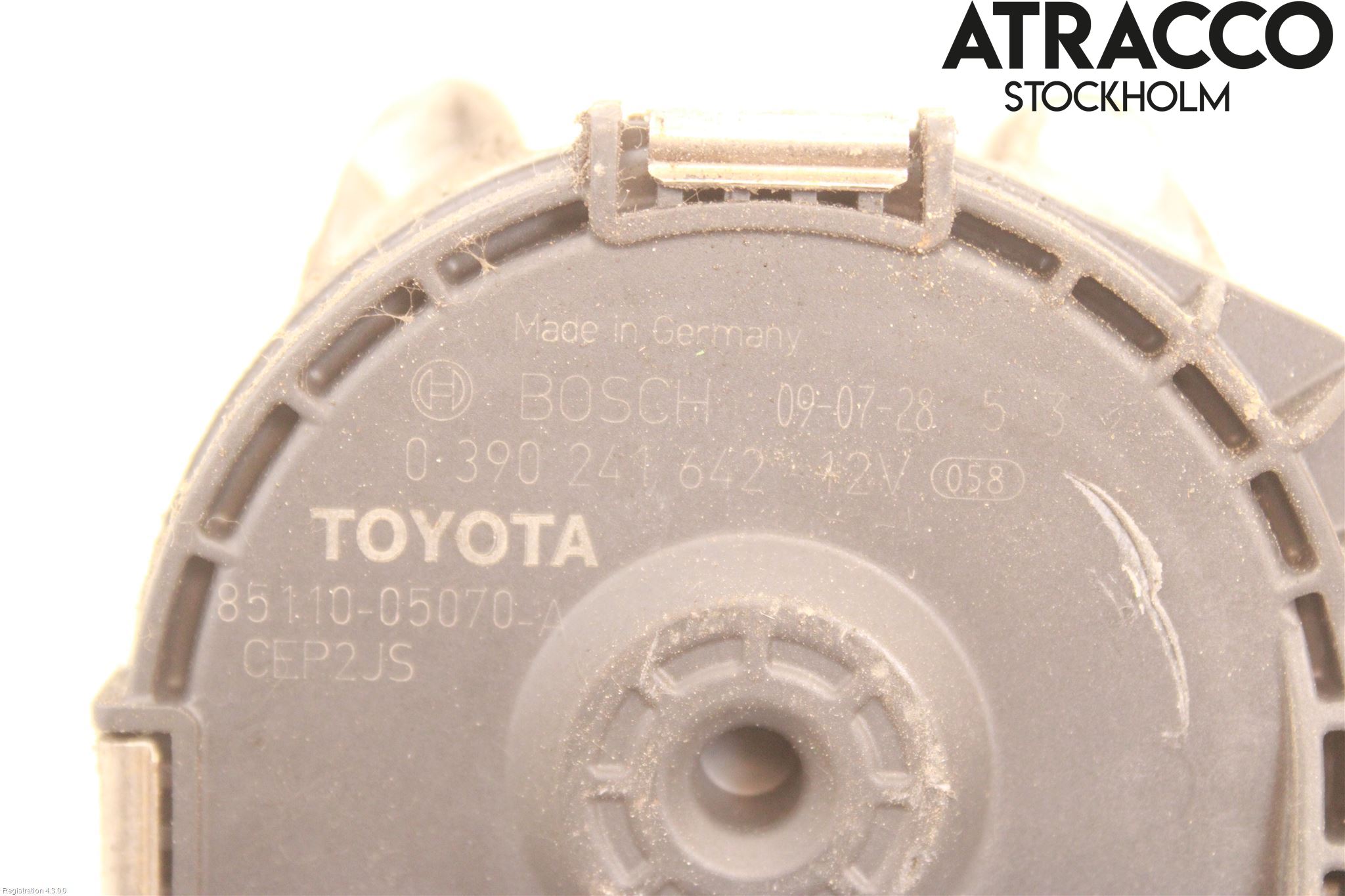 Toyota AVENSIS 09-15 Viskermotor Frontrute