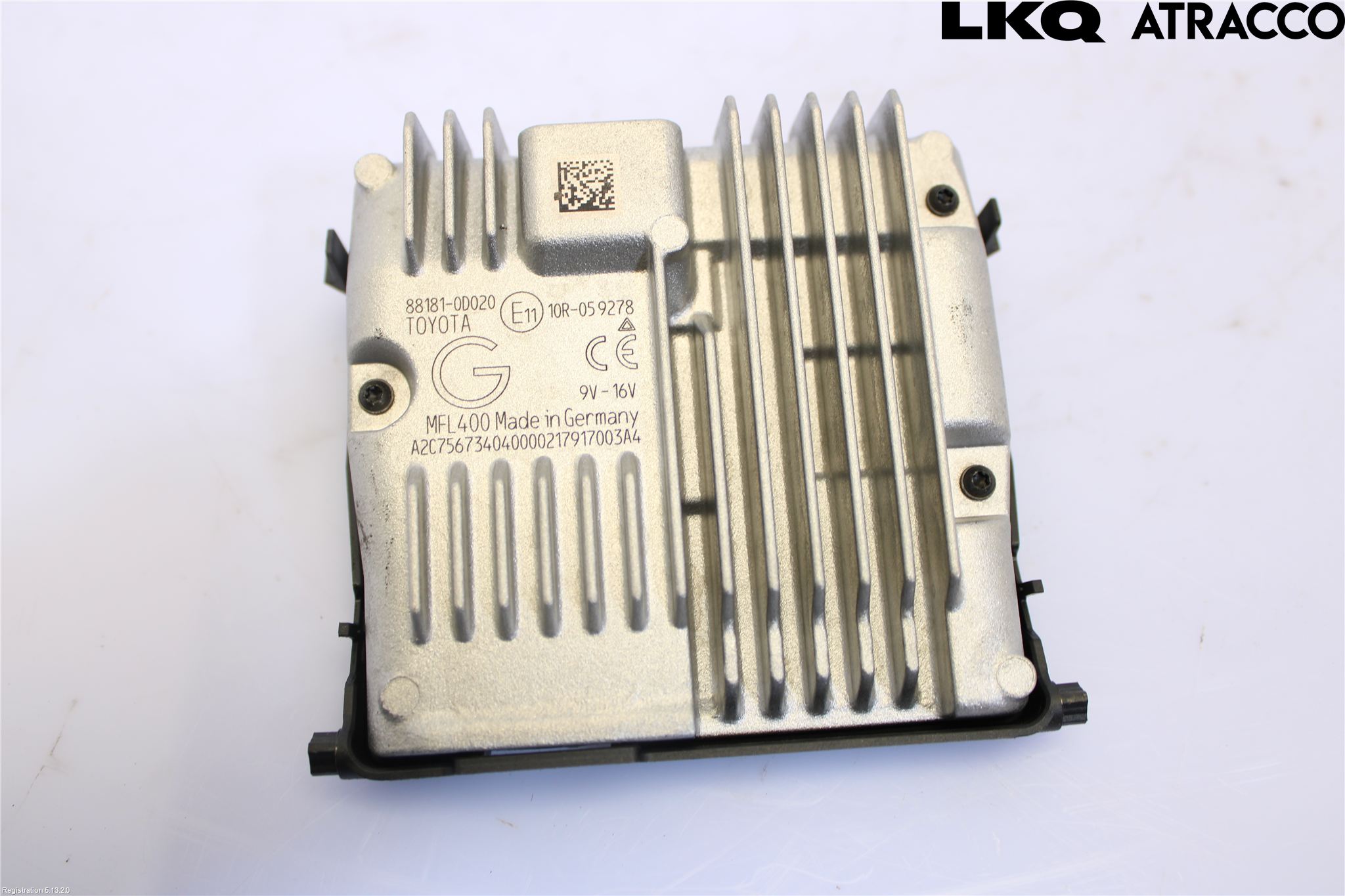 Toyota YARIS XP130 15-20 Sensor Kollisjonsbeskyttelse