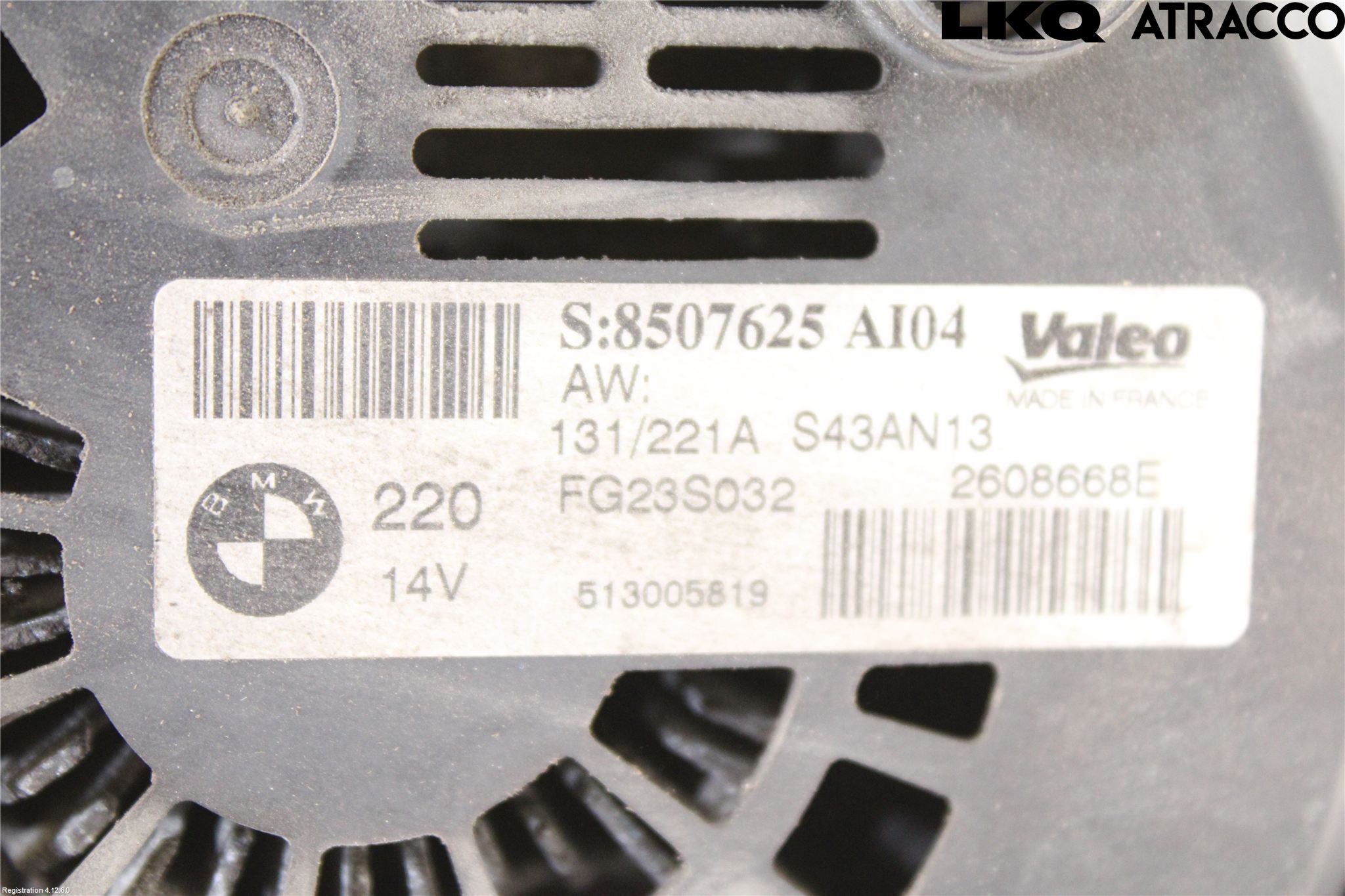 BMW 5 F10/F11/F18 09-17 Dynamo