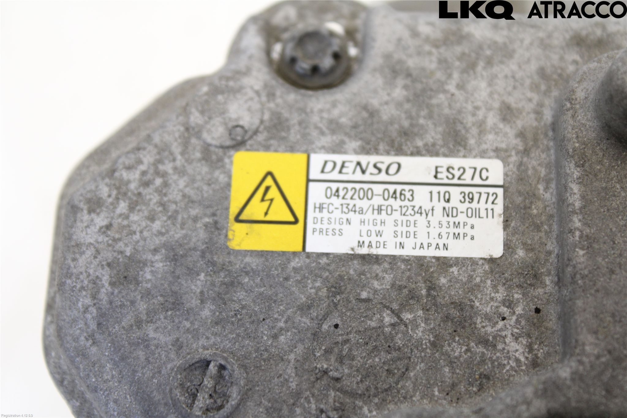 Lexus IS 250/350 14-20 Varme Ac Kompressor