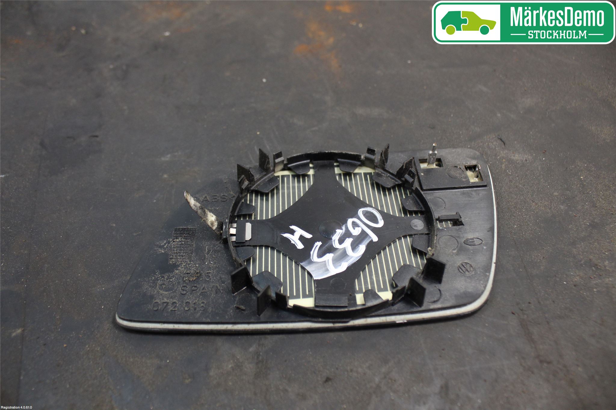 Volkswagen VW POLO 02-05 Speil Glass H