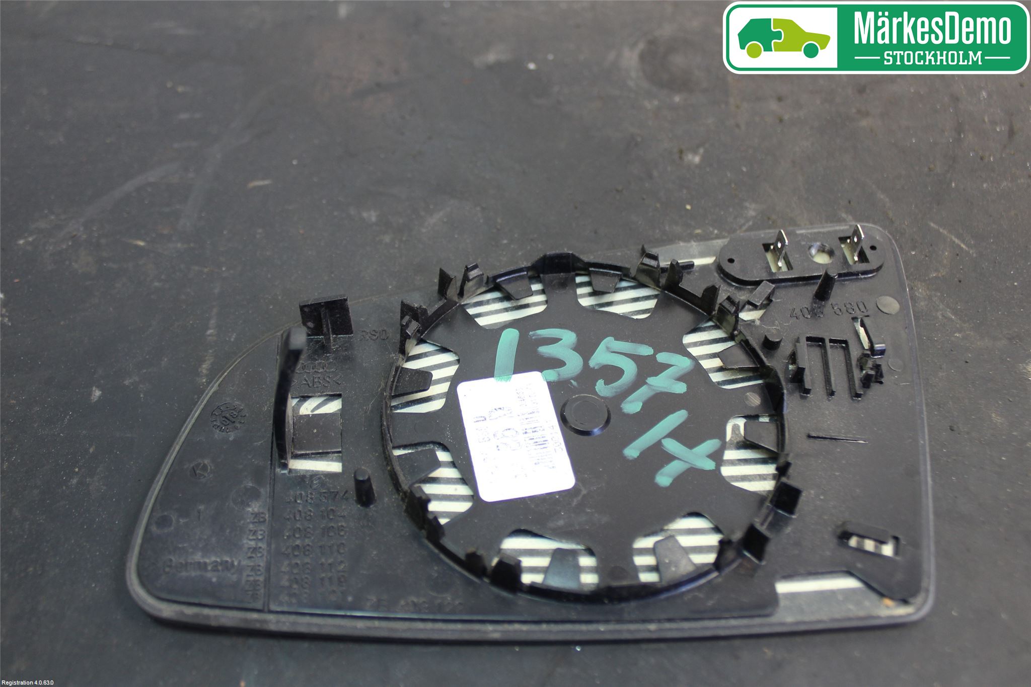 Audi A6/S6     05-11 Speil Glass H