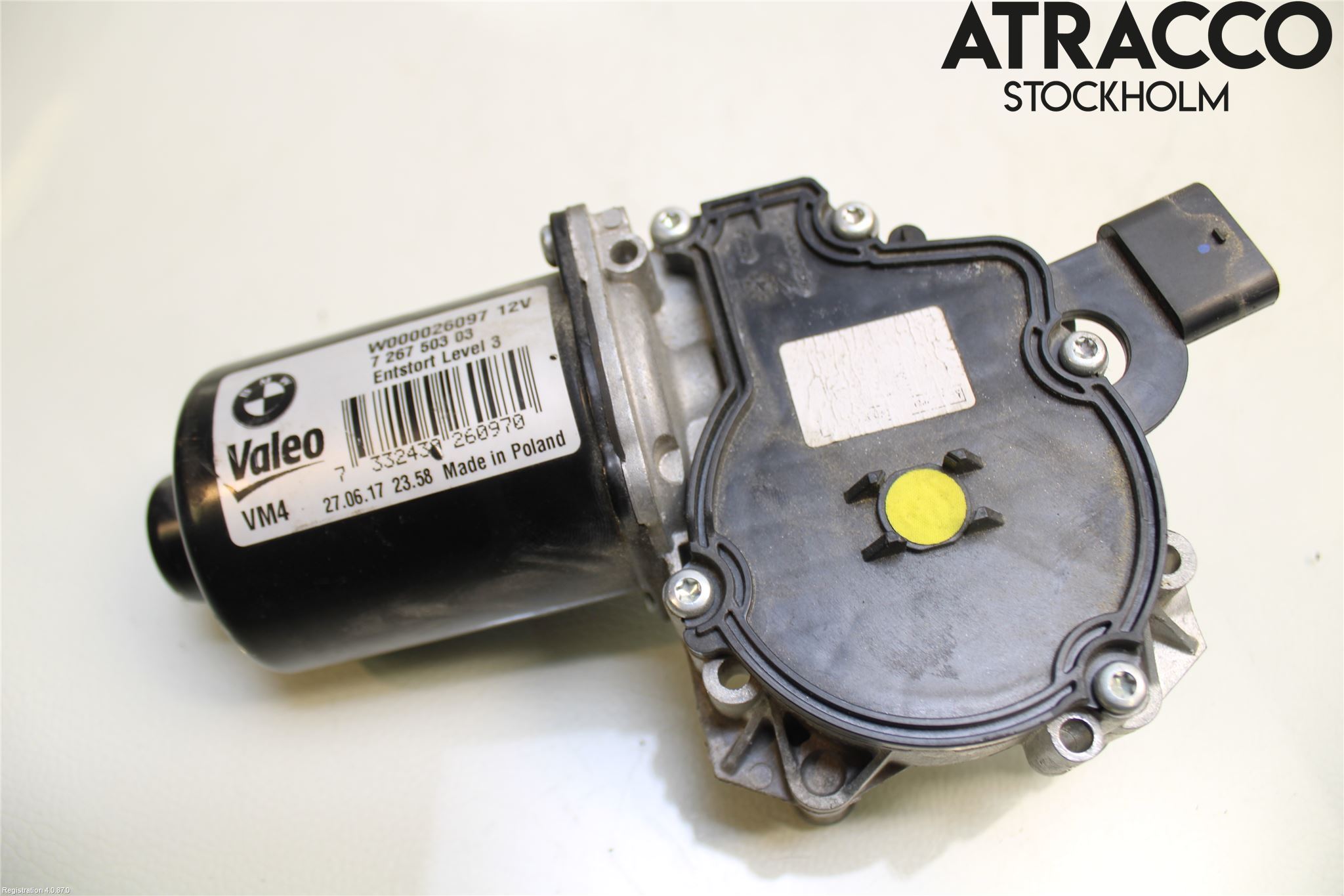 BMW 3 F30/F31/F80 12-19 Viskermotor Frontrute
