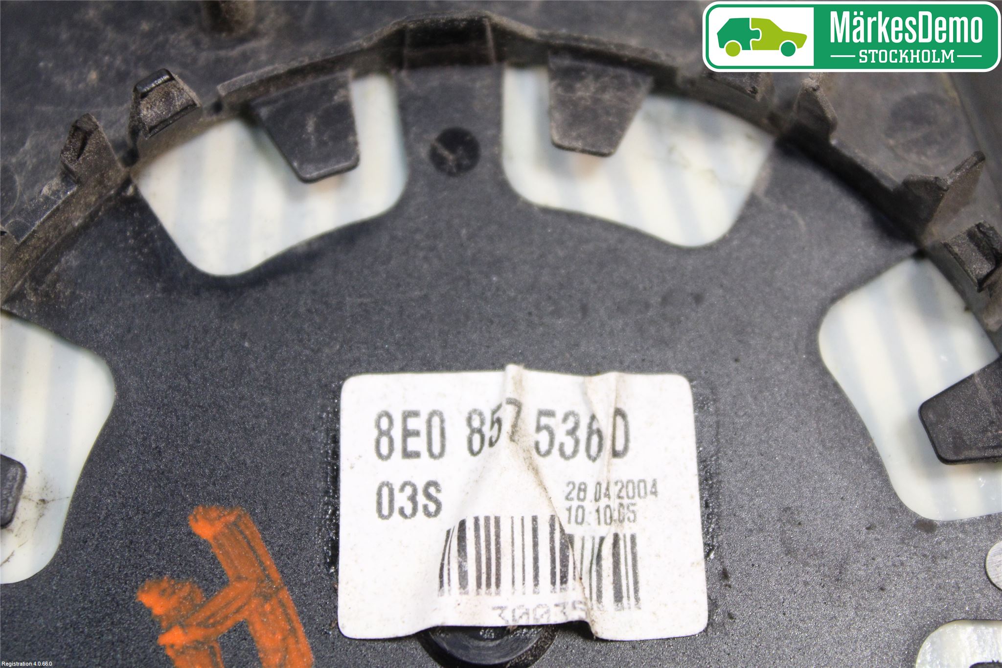 Audi A4/S4 01-05 Speil Glass H