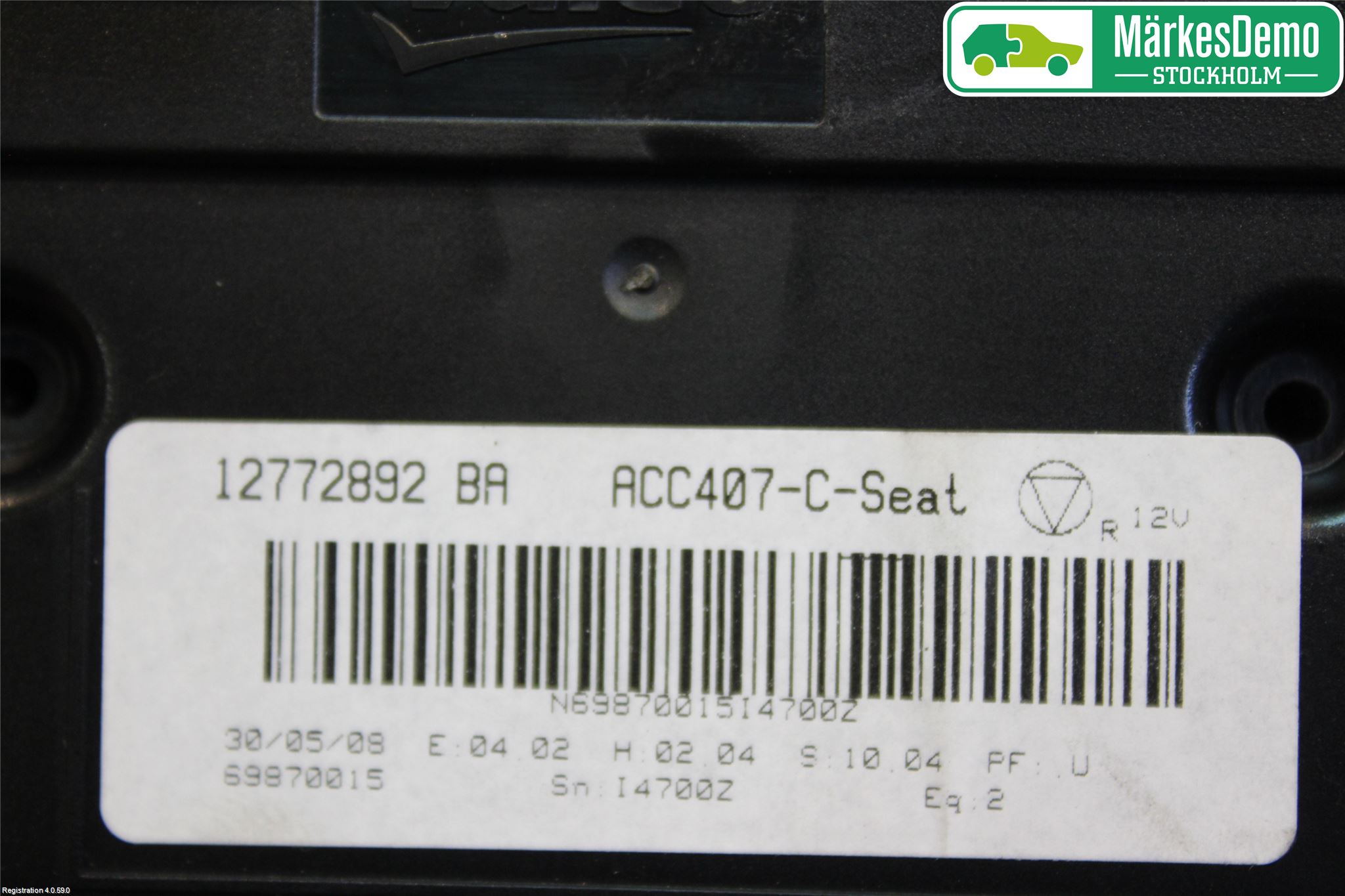 Saab 9-3 VER2/VER3 08-15 Varme Ac Betjening-Display