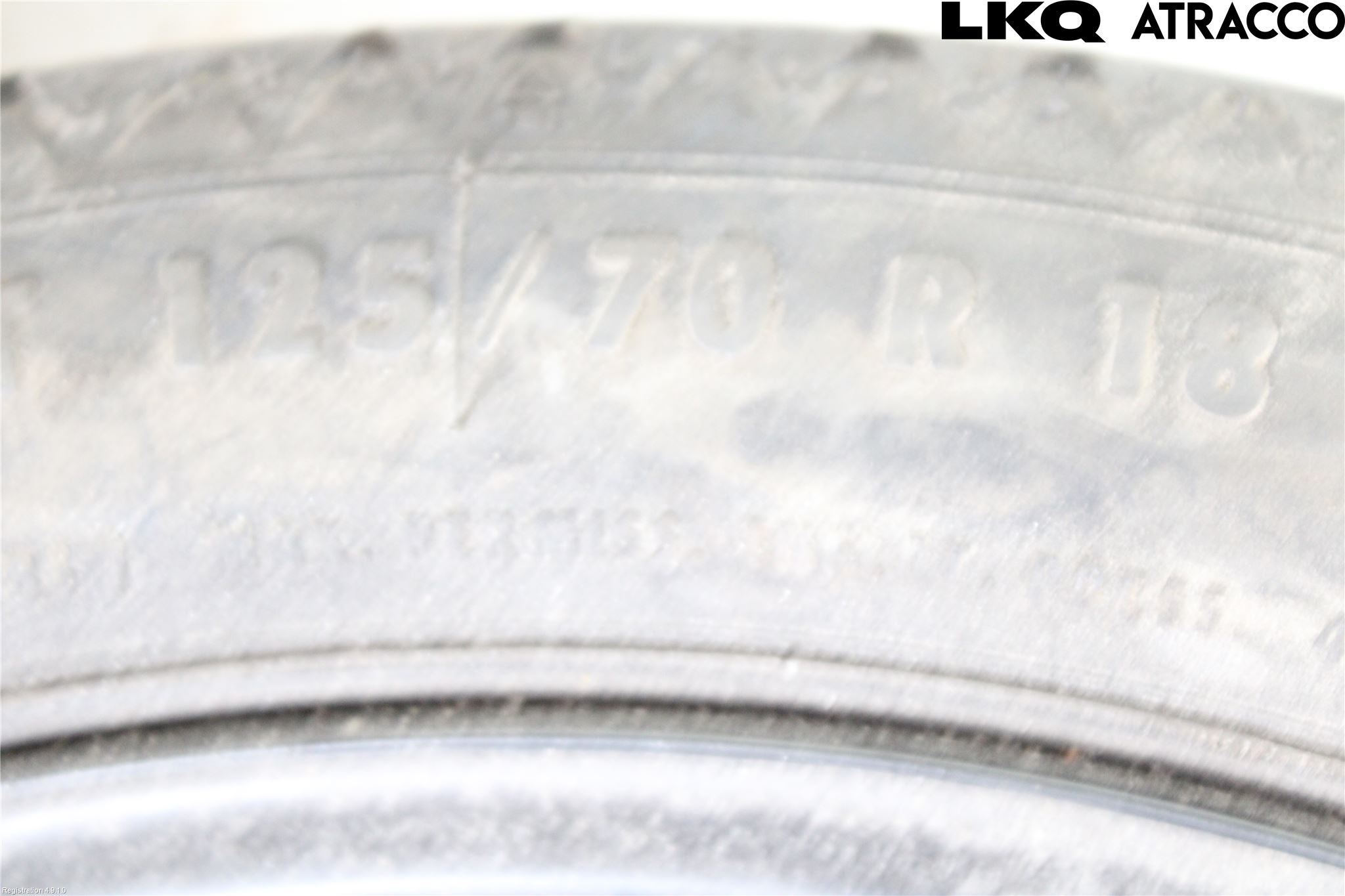 Volkswagen VW GOLF V 04-09 Hjul Reservehjul Minitype