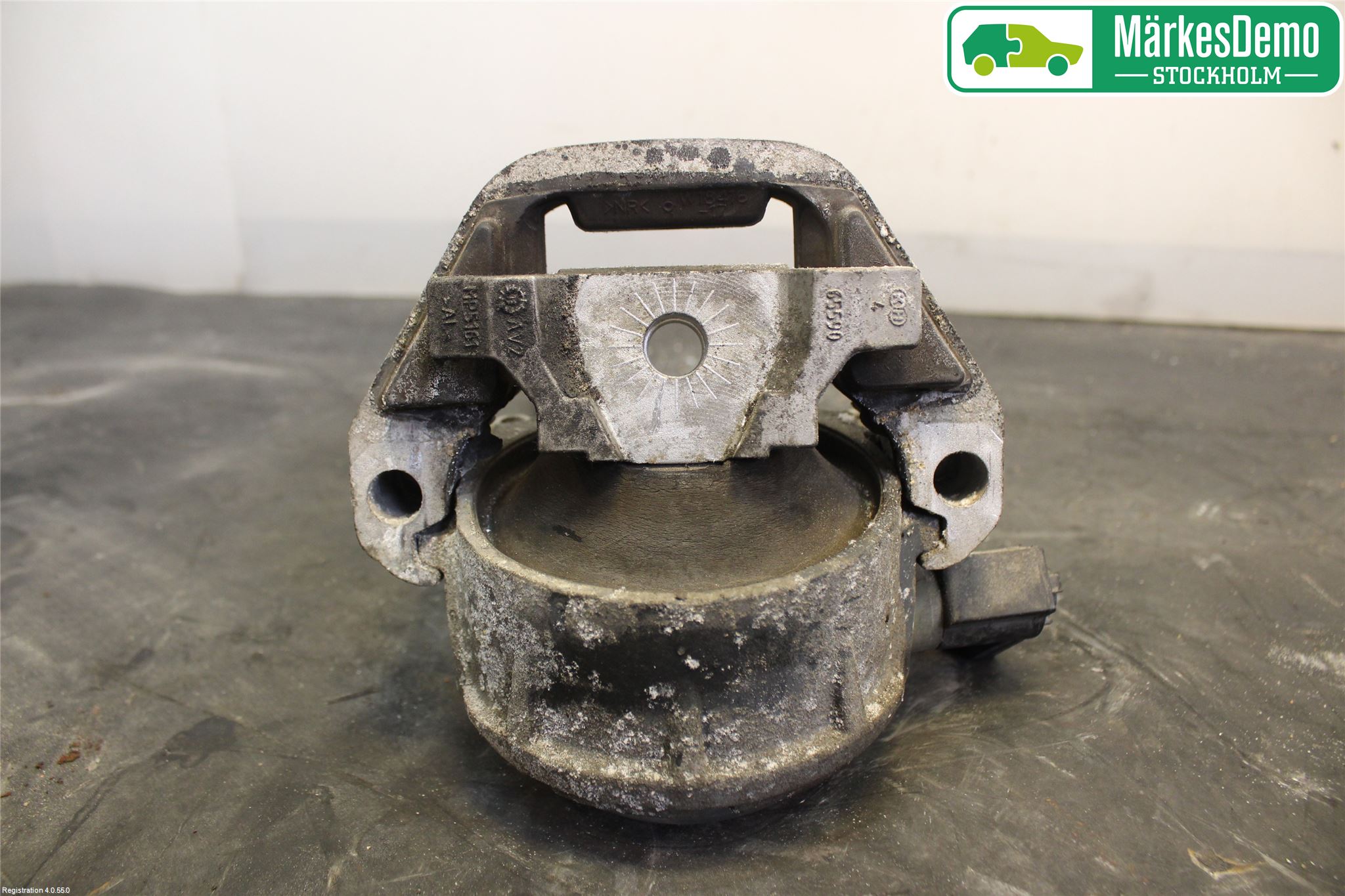 Audi A6/S6 4G 11-18 Motor Feste Stål-Alu