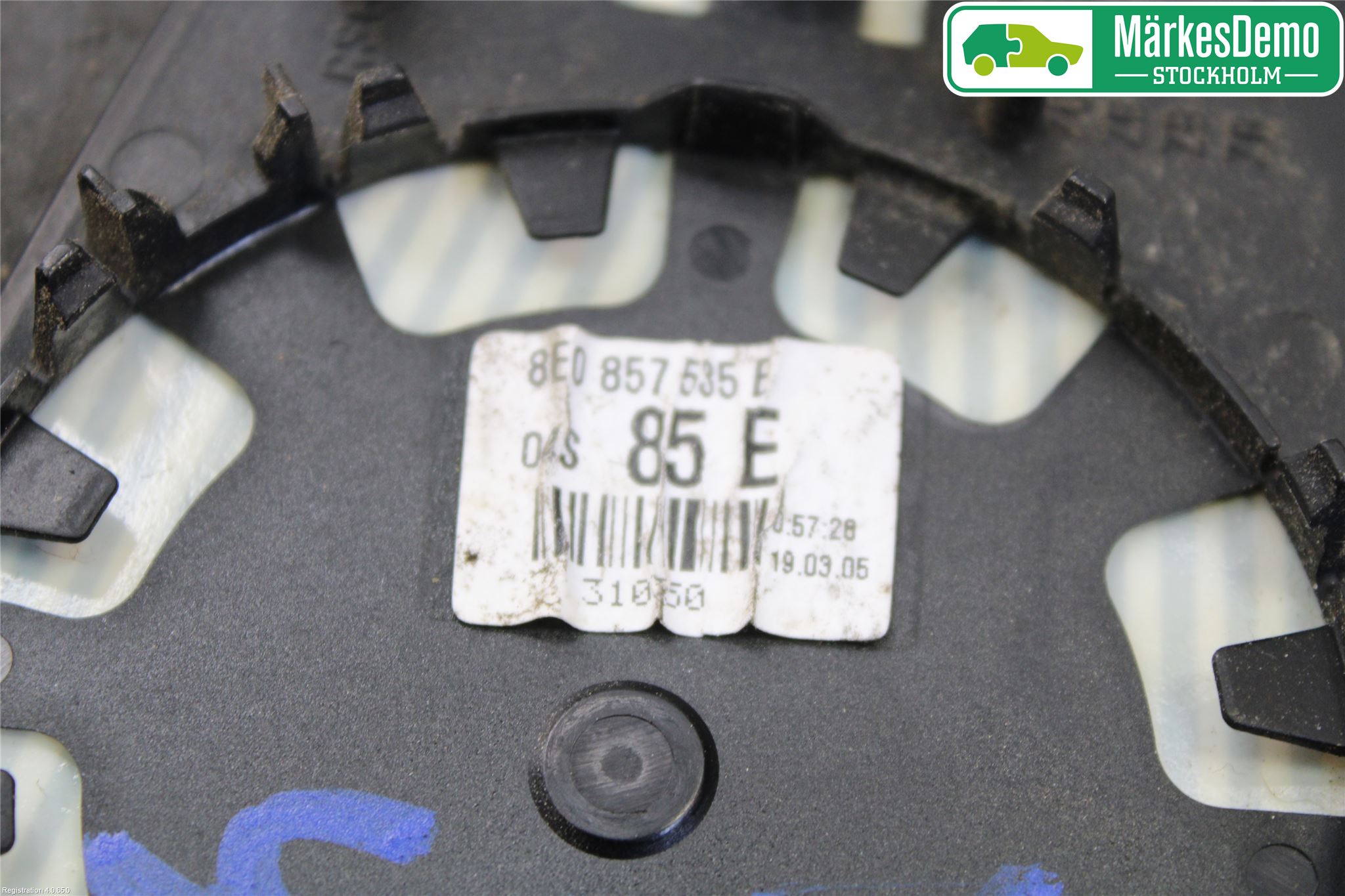 Audi A4/S4 05-07 Speil Glass V