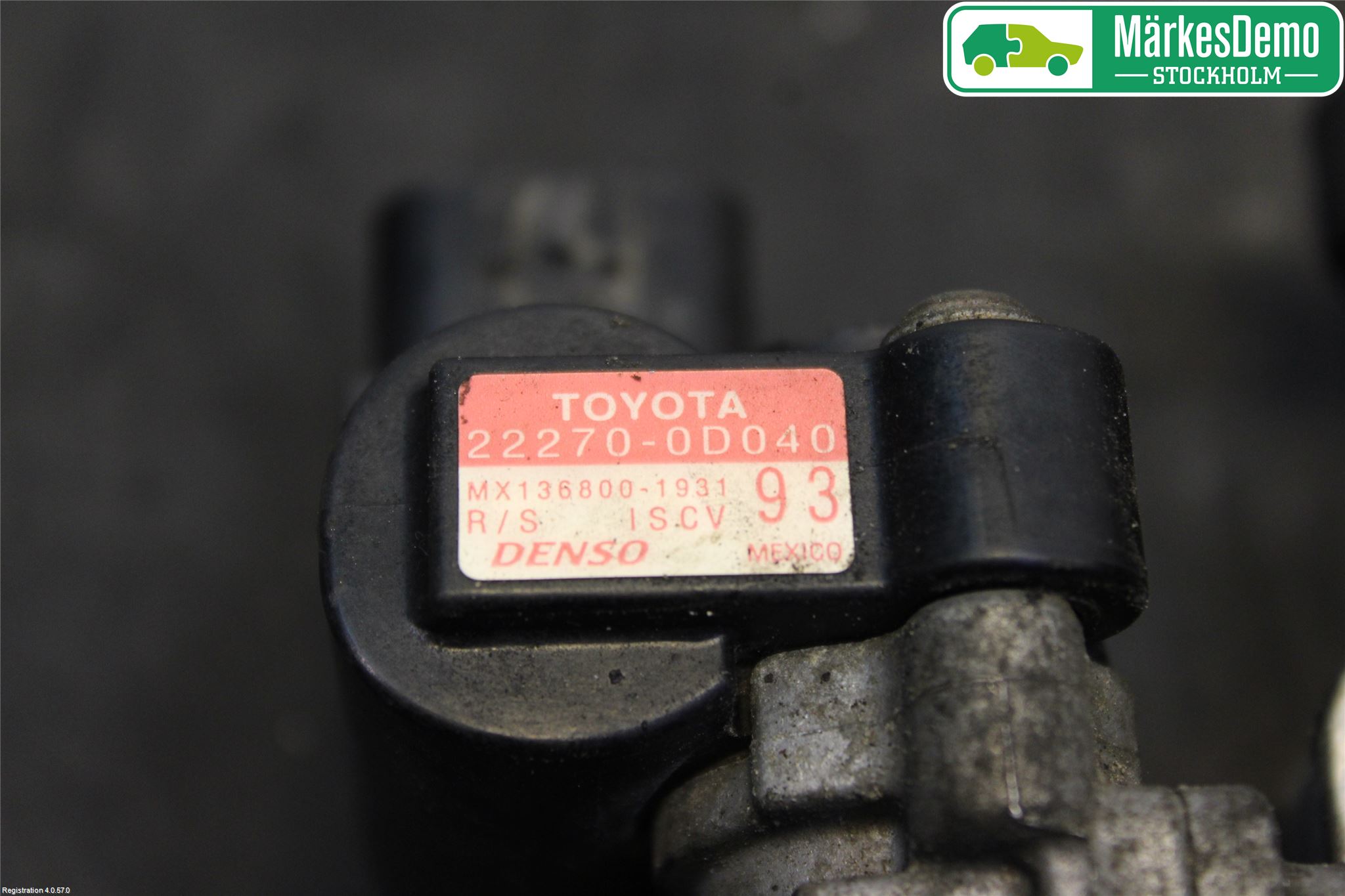 Toyota COROLLA VERSO 02-04 Inns Spjeldhus
