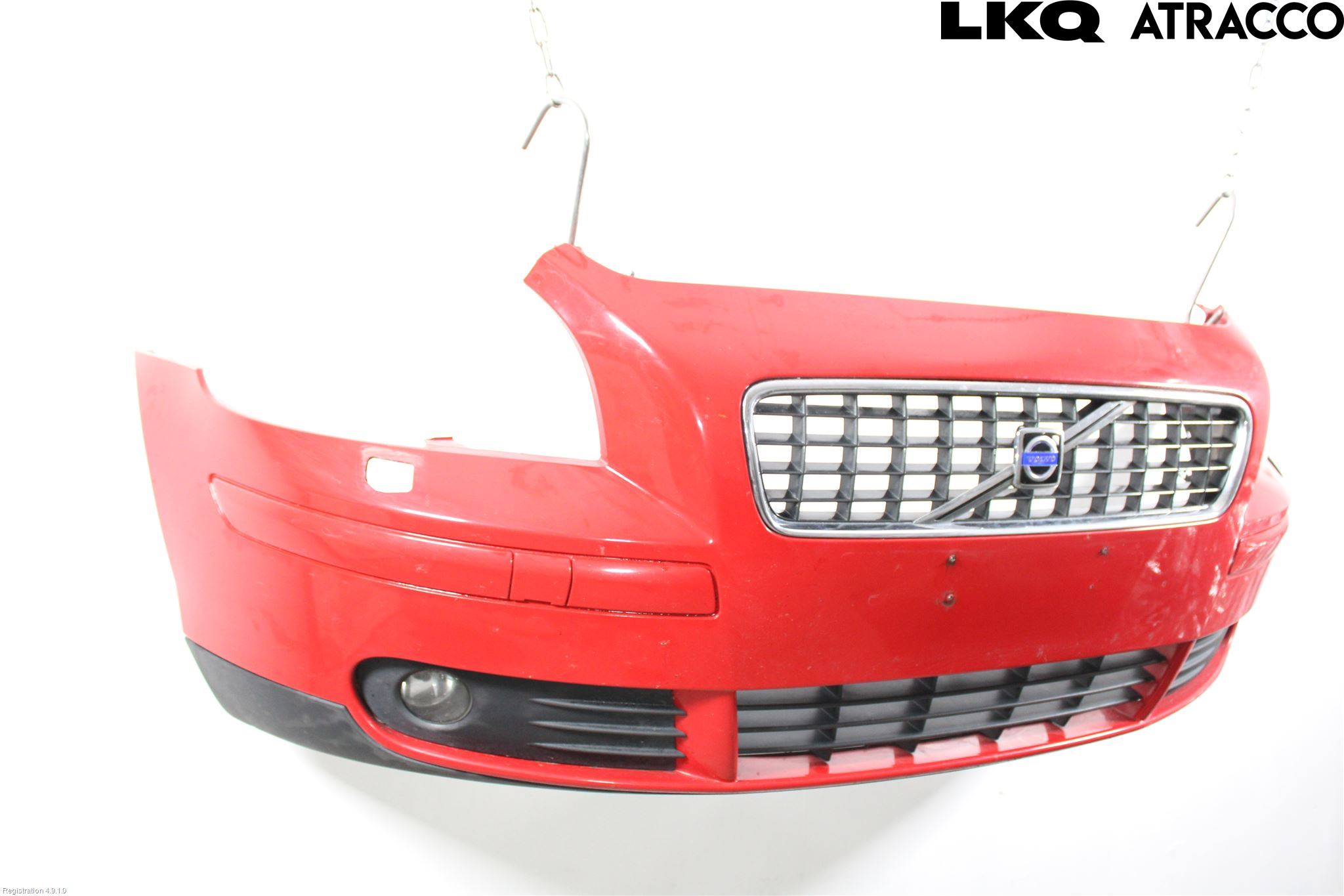 Volvo S40 04-07 Støtfanger Foran Plastdeksel