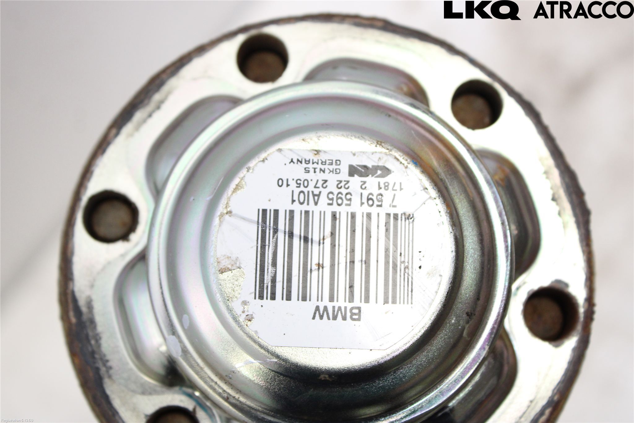 BMW X1 E84 10-15 Drivaksel Bak Kompl Venstre