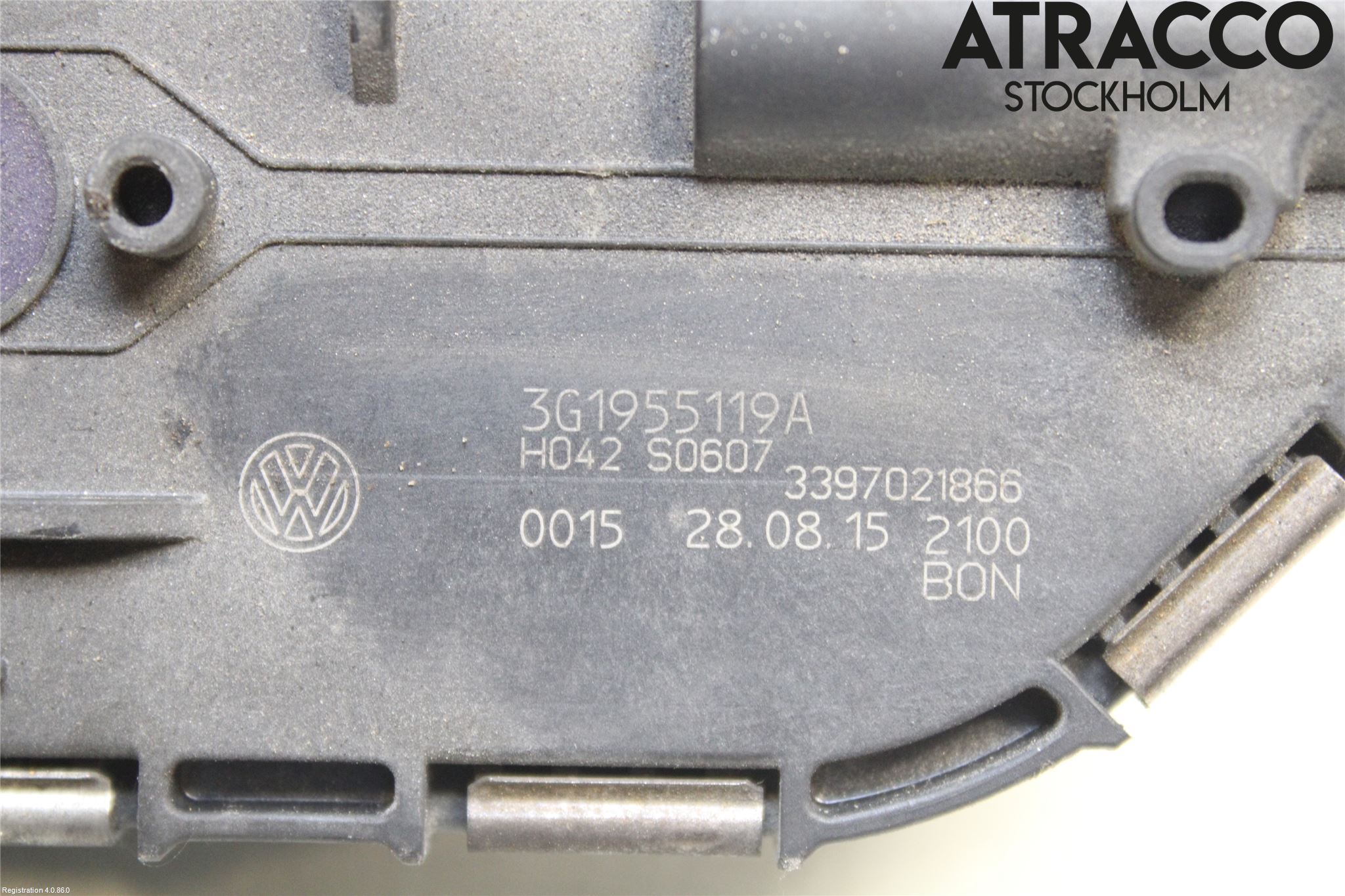 Volkswagen VW PASSAT 15-19 Viskermotor Frontrute