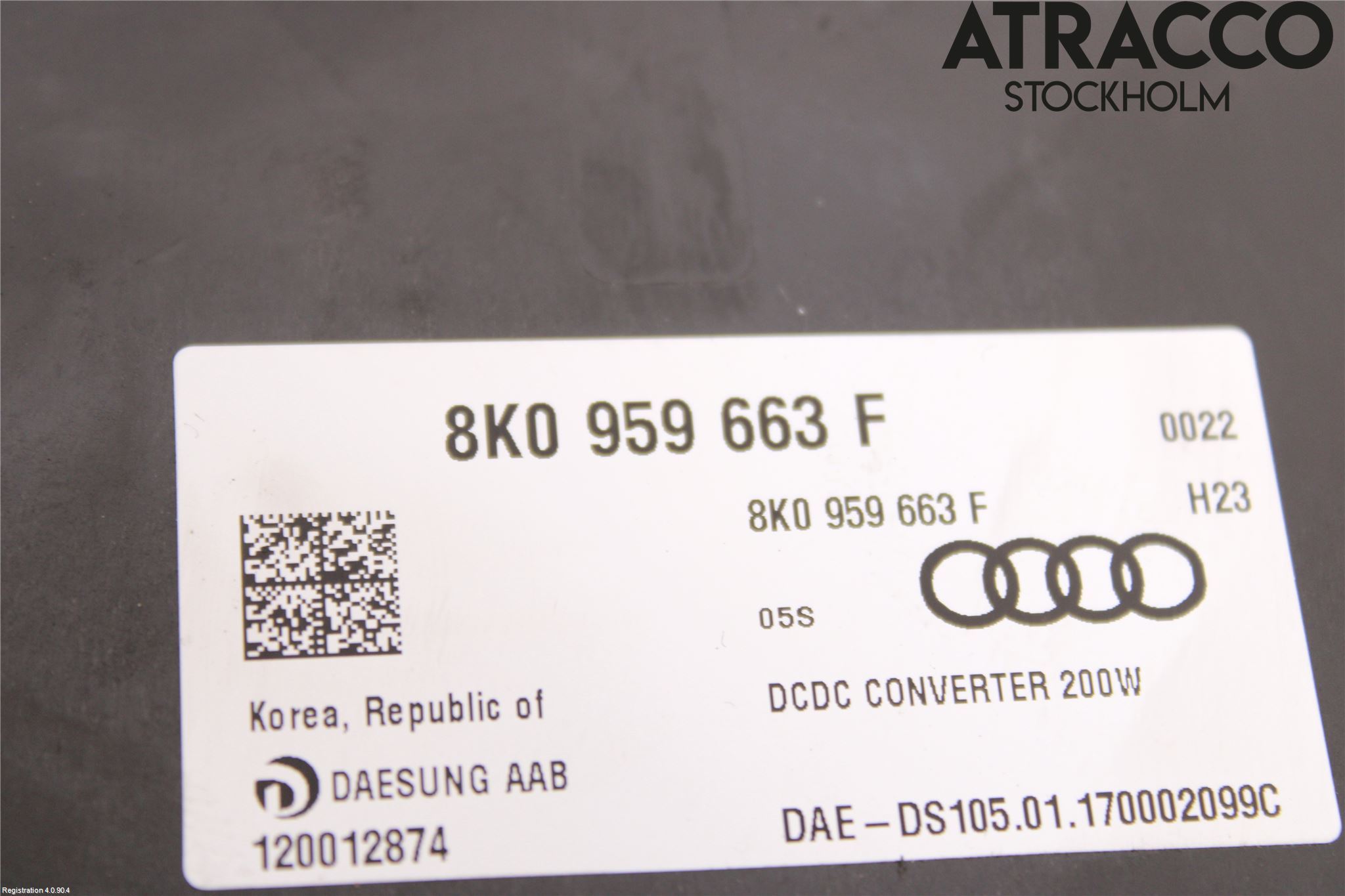 Audi A7/S7 4G 11-17 Styreenhet Øvrig