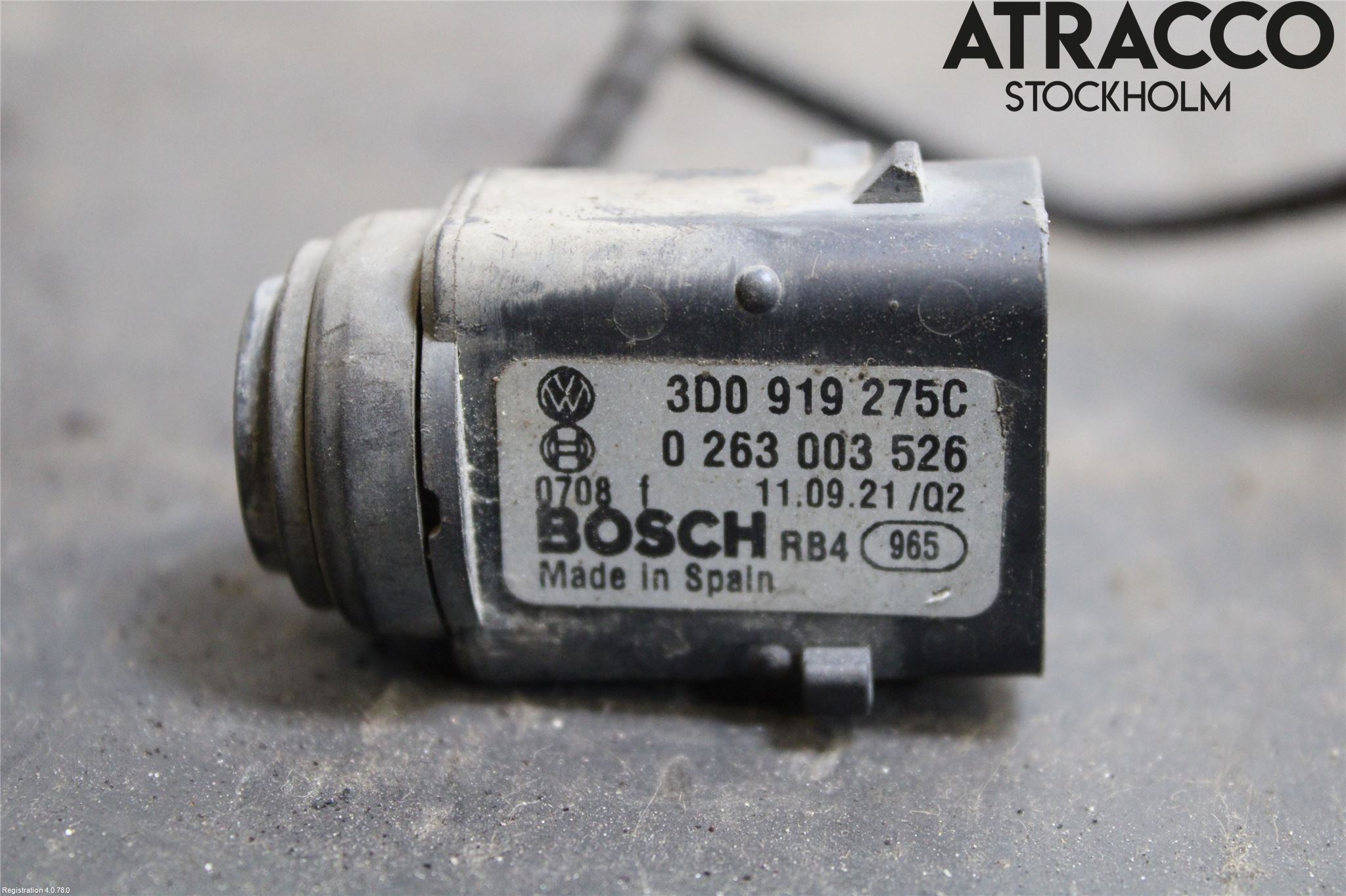 Volkswagen VW PHAETON Sensor Parkering Front