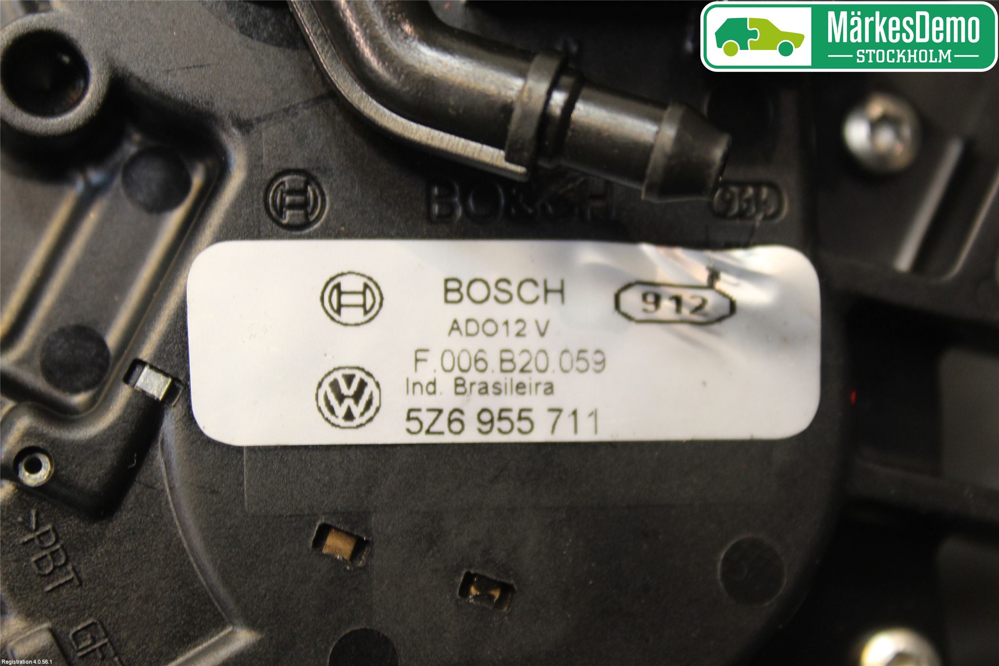 Volkswagen VW FOX Viskermotor Bakluke
