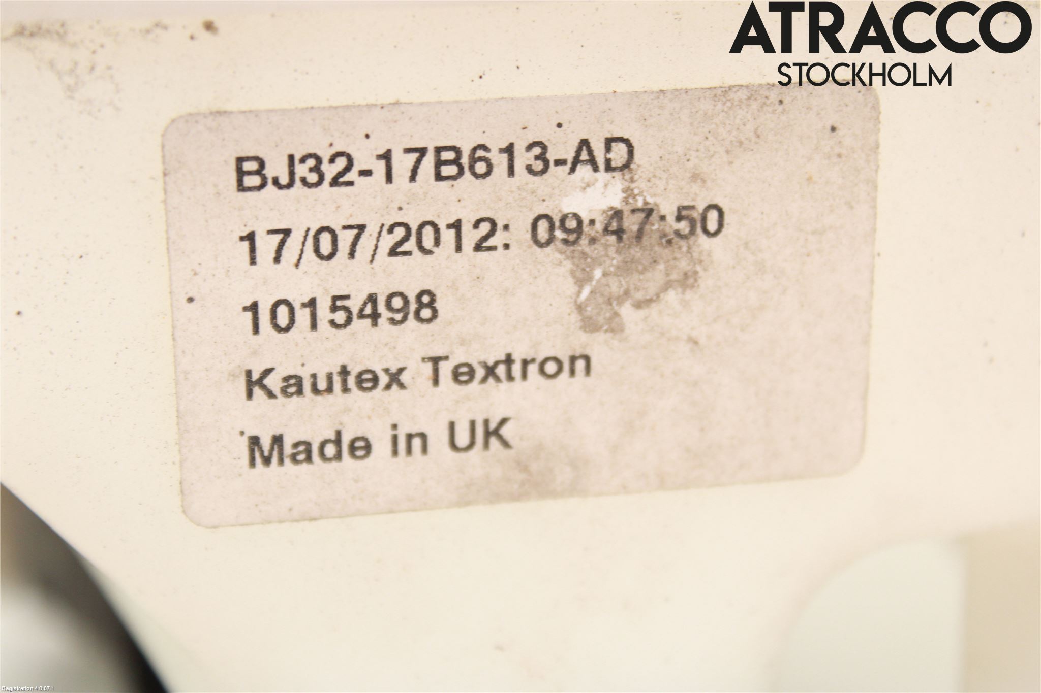 Landrover LAND ROVER RANGE ROVER EVOQUE (L538) 11-18 Spylerbeholder Frontrute-Lykte