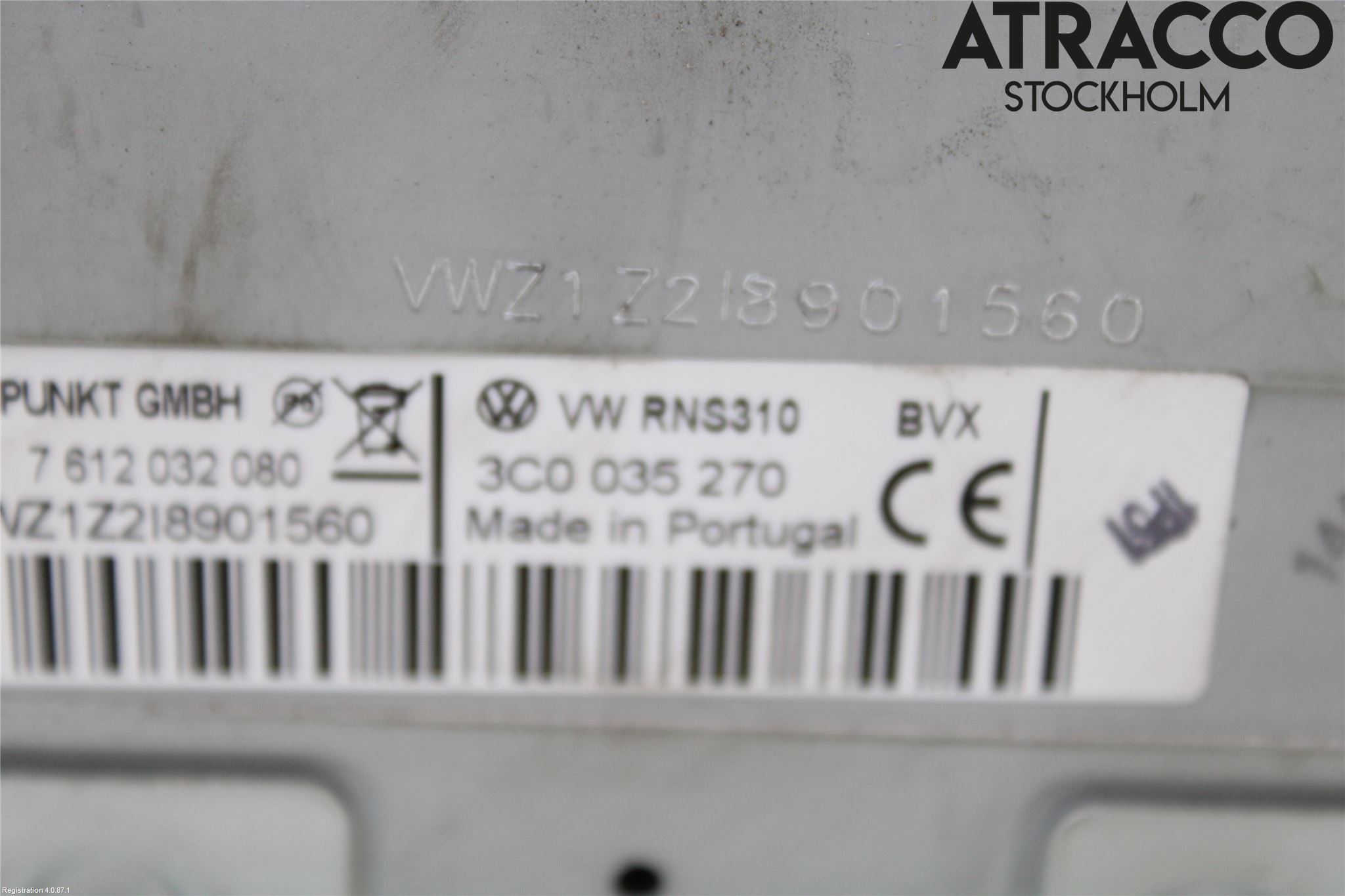 Volkswagen VW PASSAT 05-11 Stereo Radio Med Cd