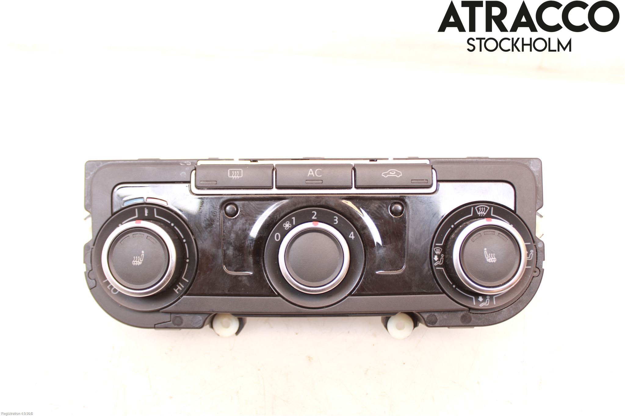 Volkswagen VW GOLF VI 09-13 Varme Ac Betjening-Display