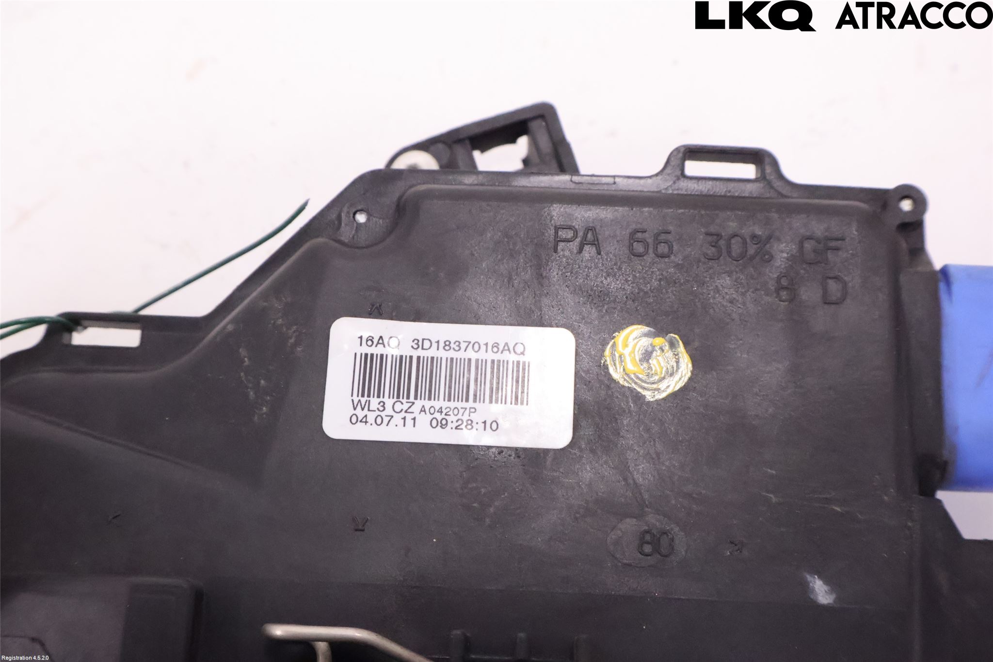 Volkswagen VW CADDY 11-15 Dørlås - Låsekasse