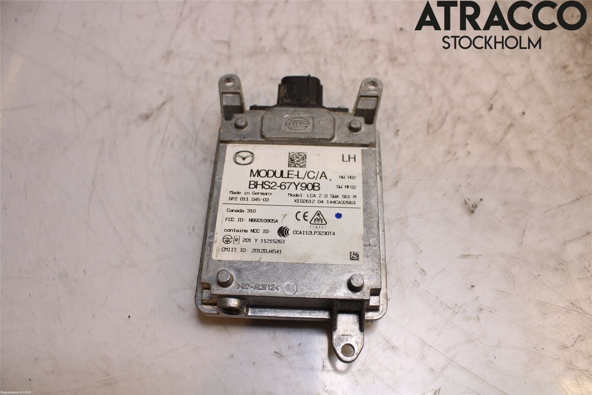Mazda 3 III 14-19 Sensor Kollisjonsbeskyttelse