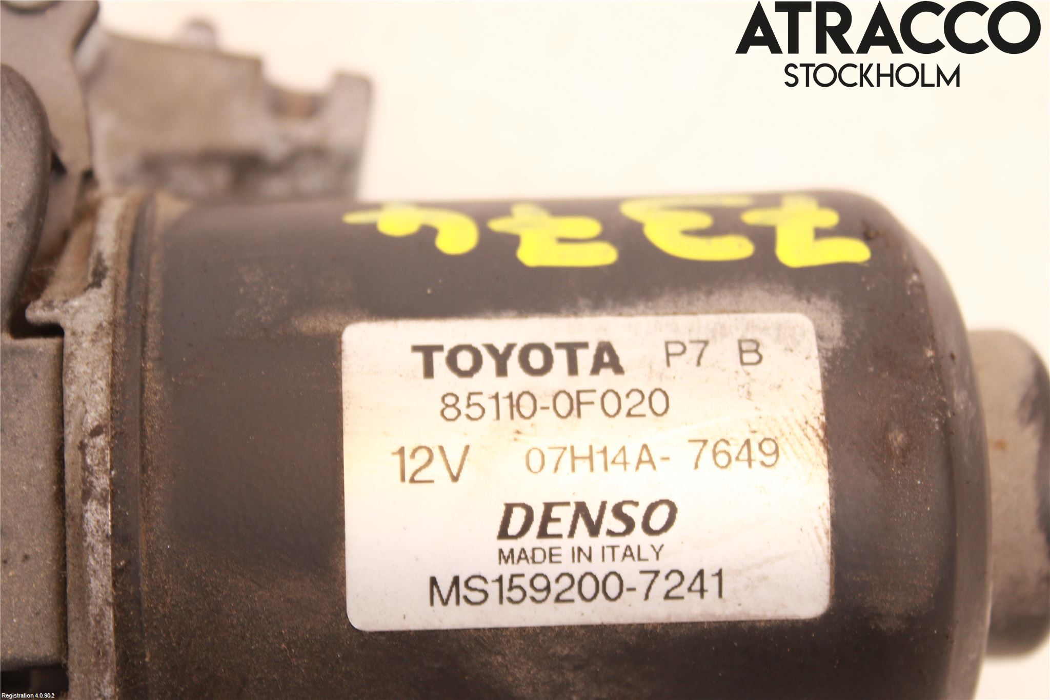 Toyota COROLLA VERSO 04-07 Viskermotor Frontrute