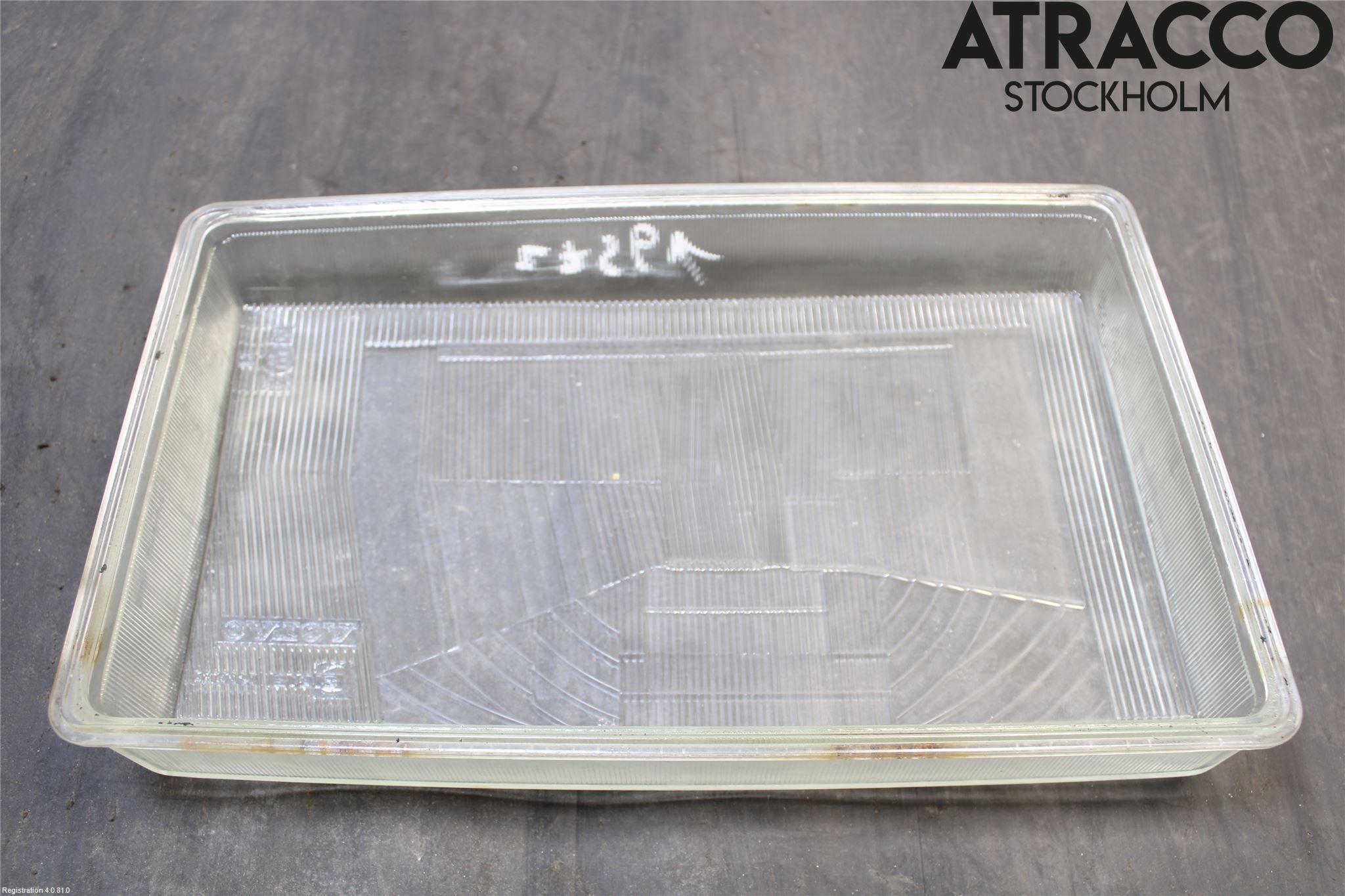 Volvo 240 88-93 Frontlykt Glass Venstre