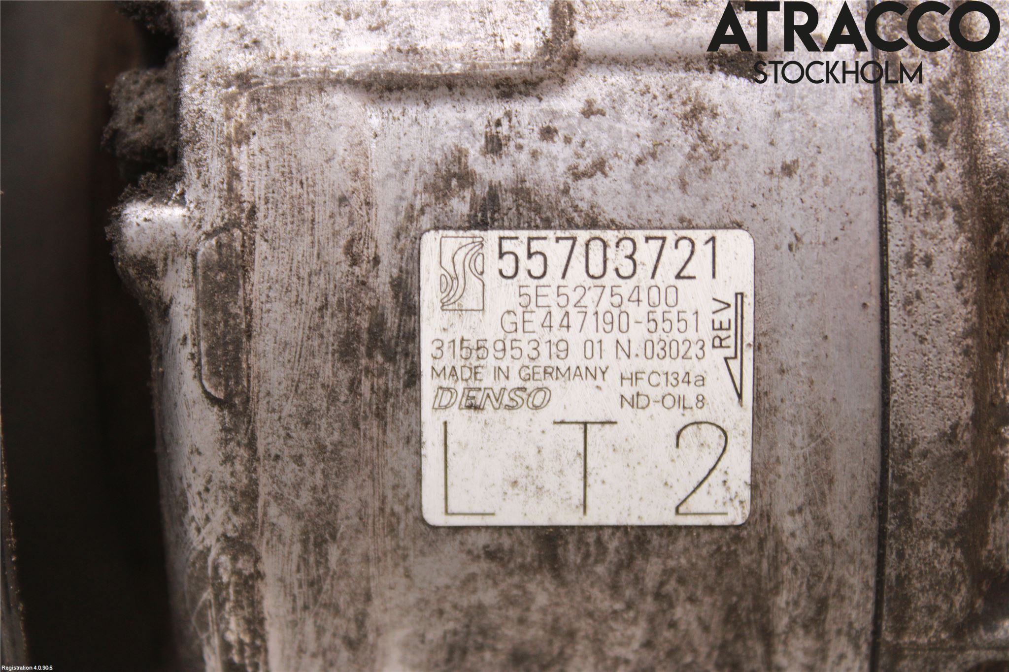 Opel ASTRA J 10-15 Varme Ac Kompressor