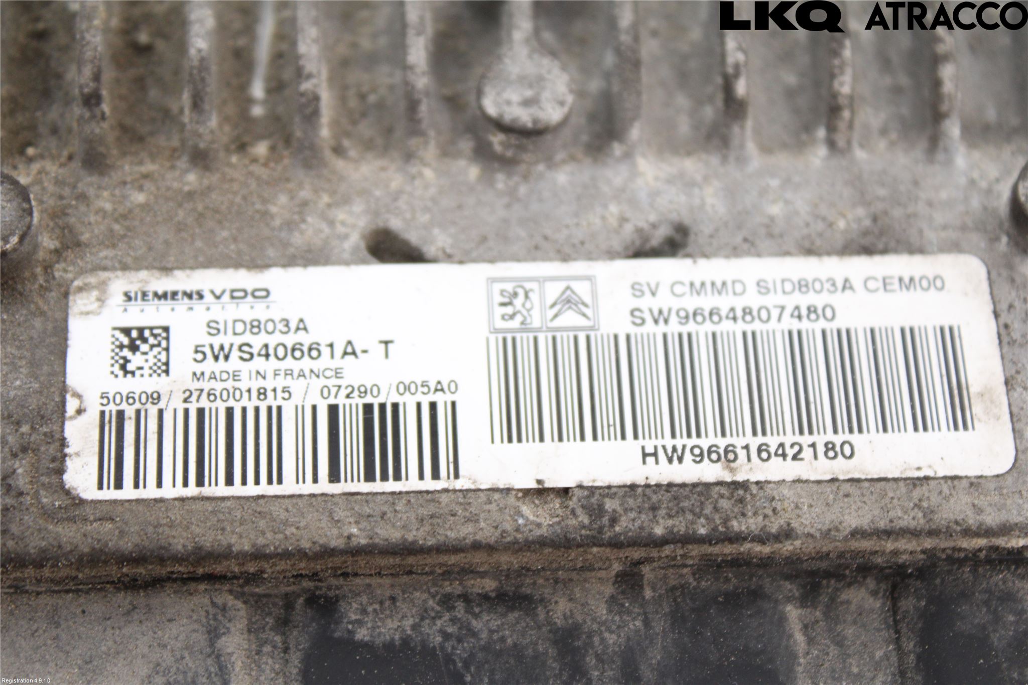 Peugeot EXPERT 07-14 Styreenhet Dieselpumpe