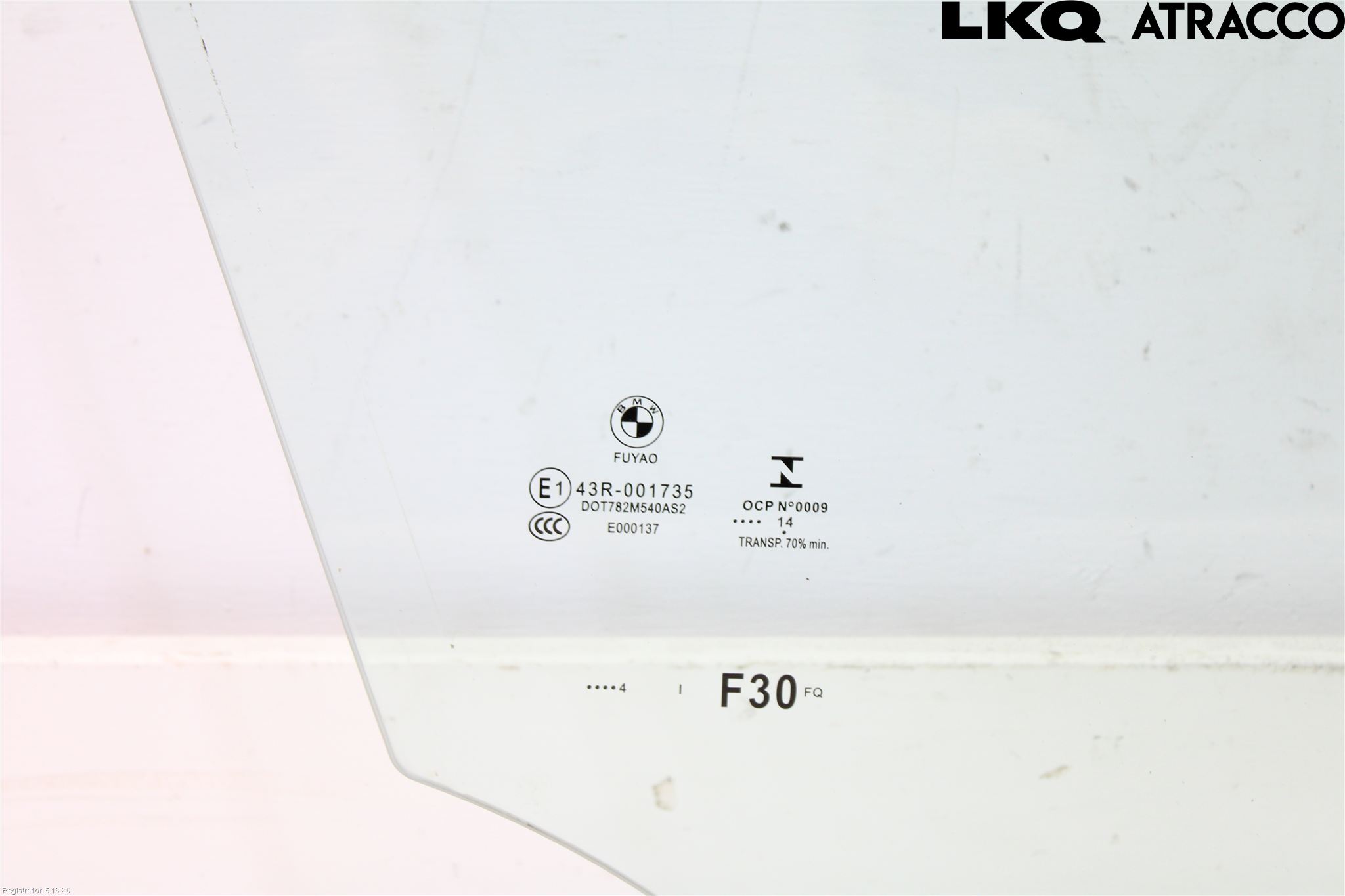 BMW 3 F30/F31/F80 12-19 Dørrute Foran Høyre 4 Dørs