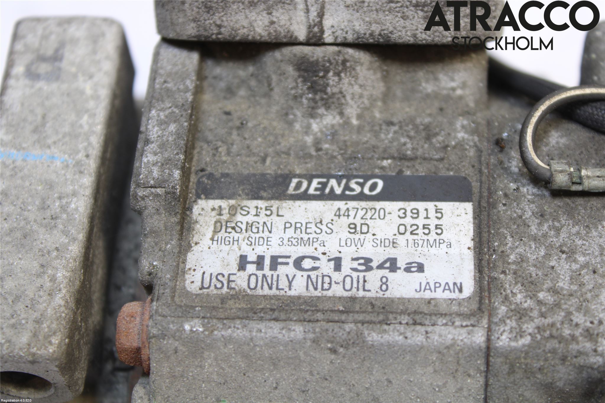 Toyota AVENSIS 98-02 Varme Ac Kompressor