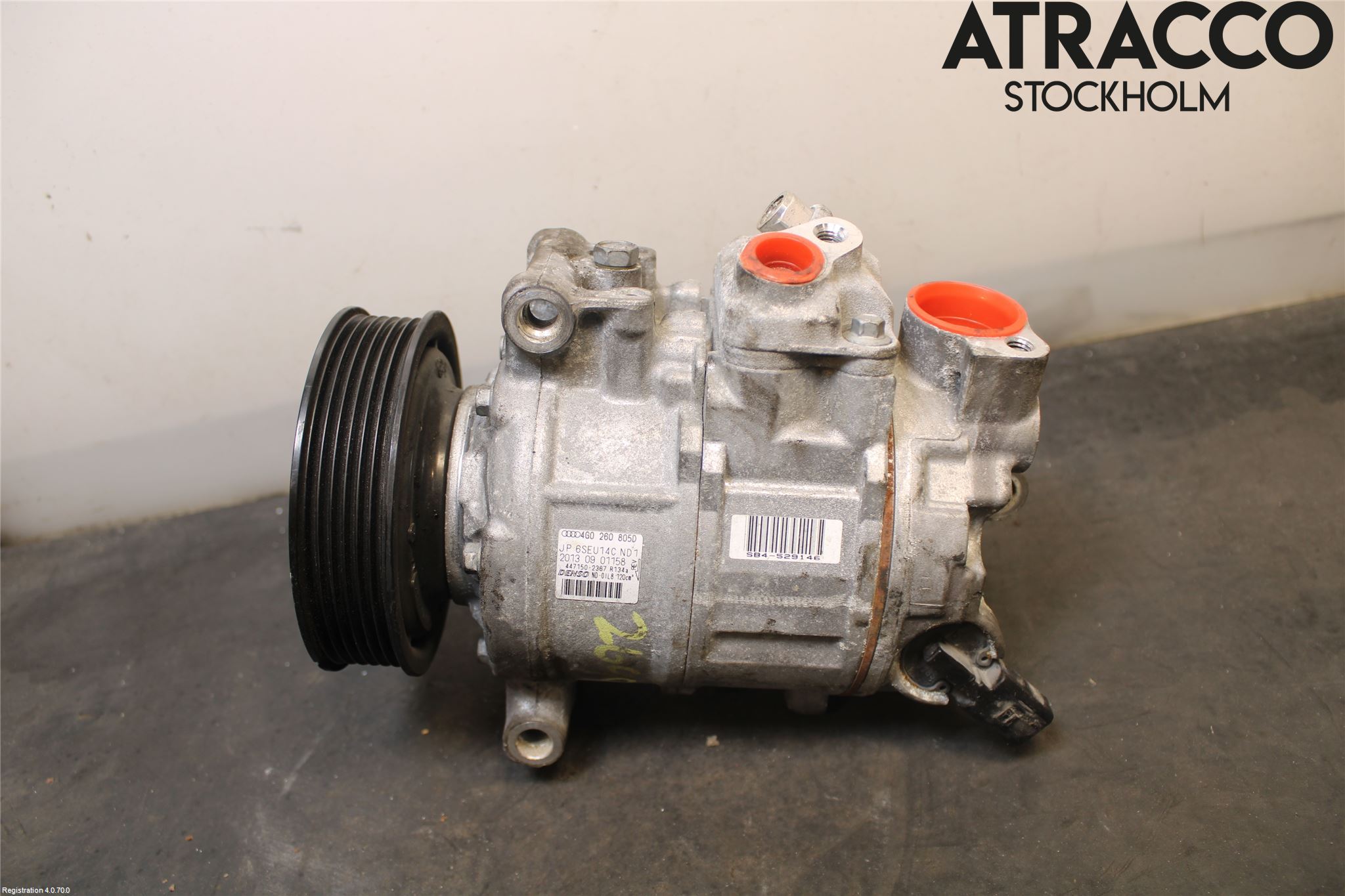 Audi A6/S6 4G 11-18 Varme Ac Kompressor