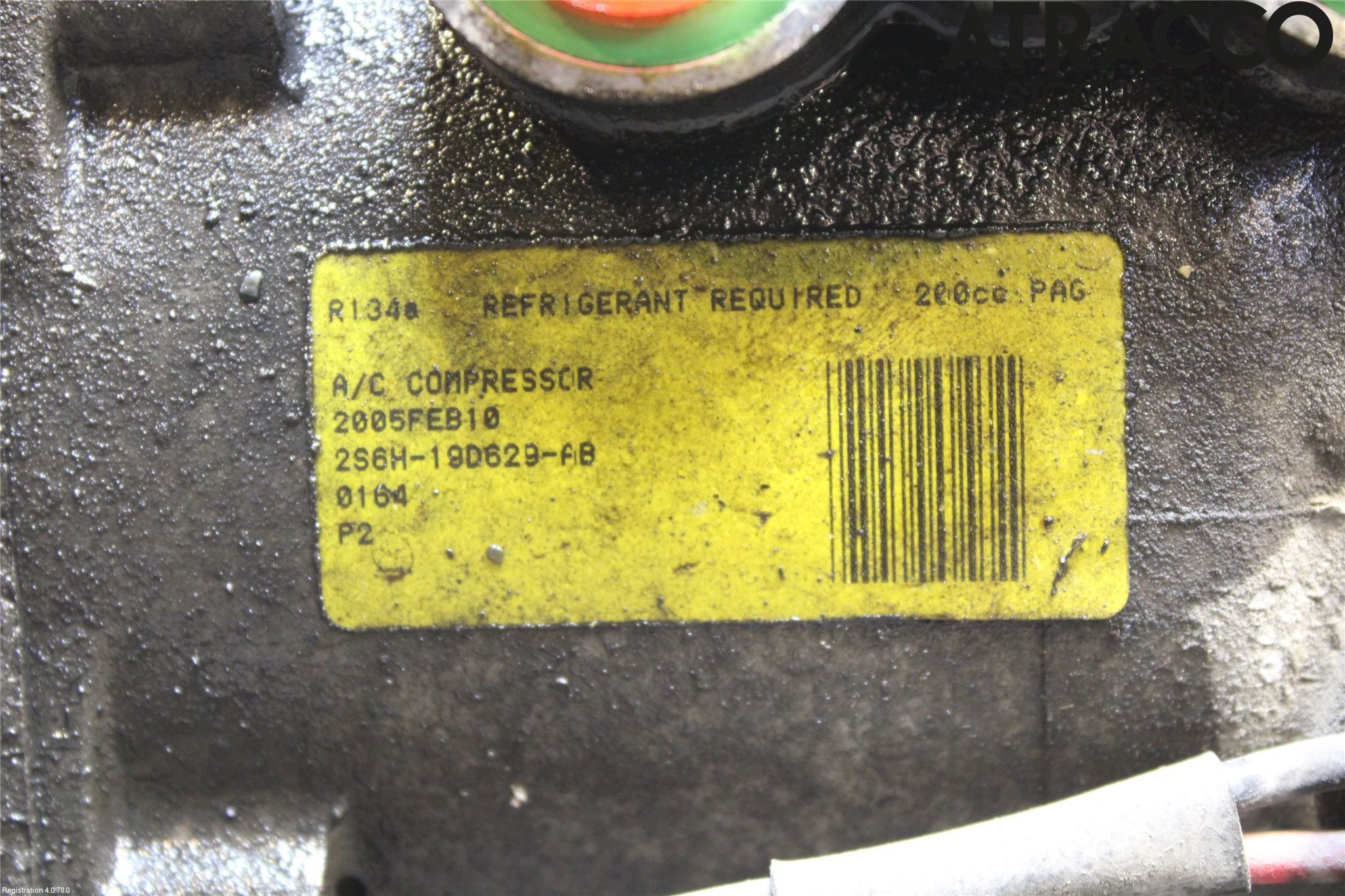 Ford FIESTA     02-05 Varme Ac Kompressor