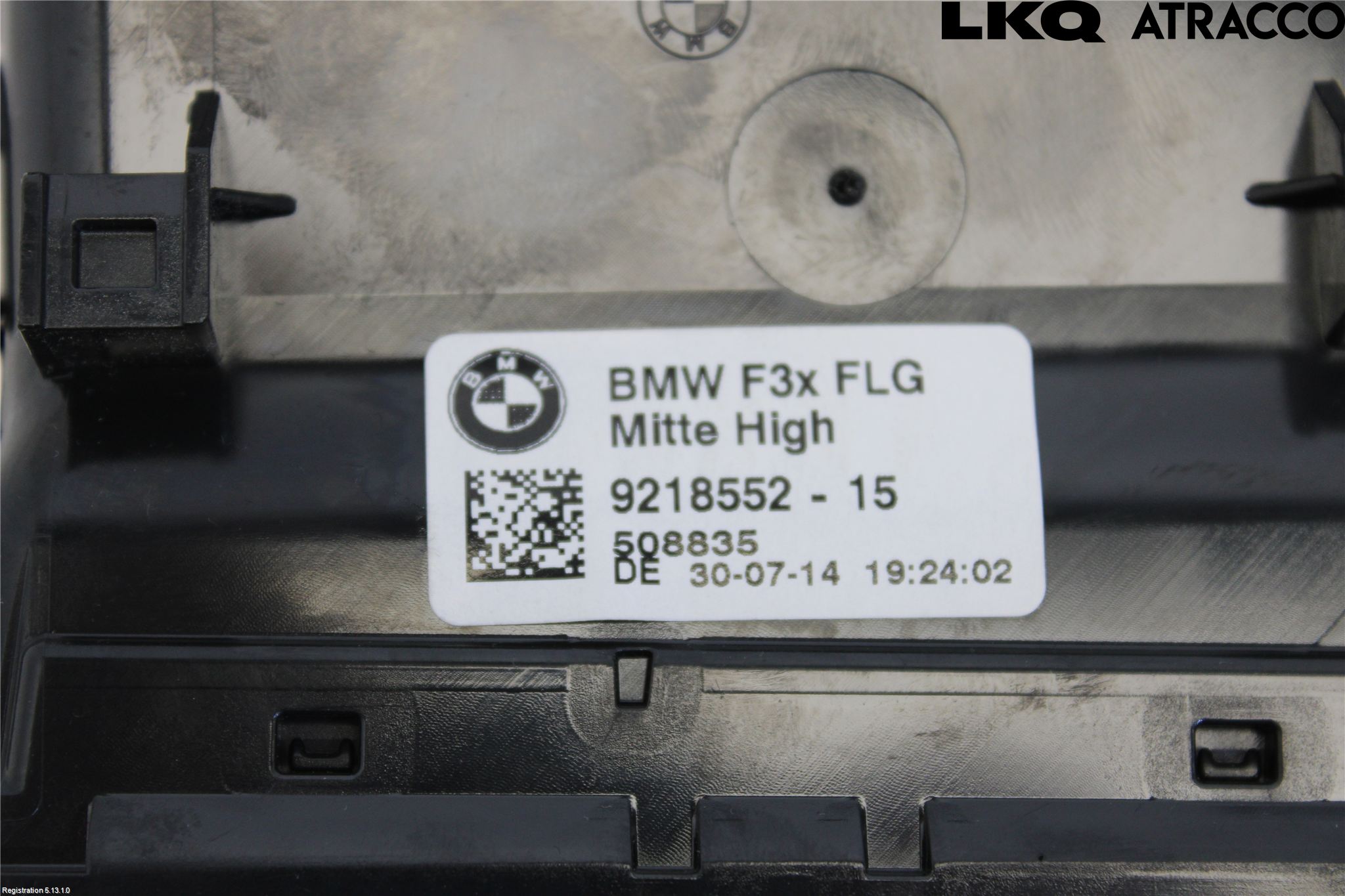 BMW 3 F30/F31/F80 12-19 Dashbord Kanal - Dyse