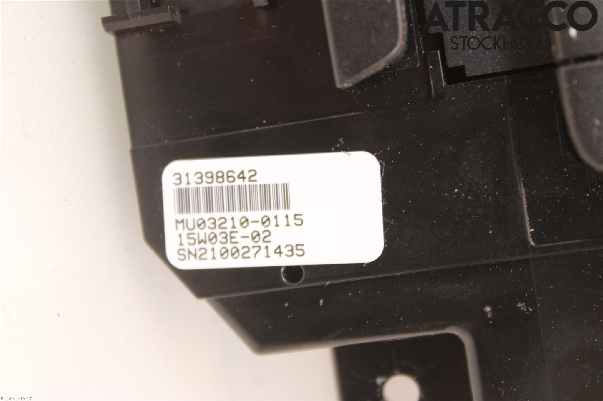 Volvo V40 12-19 Varme Ac Betjening-Display