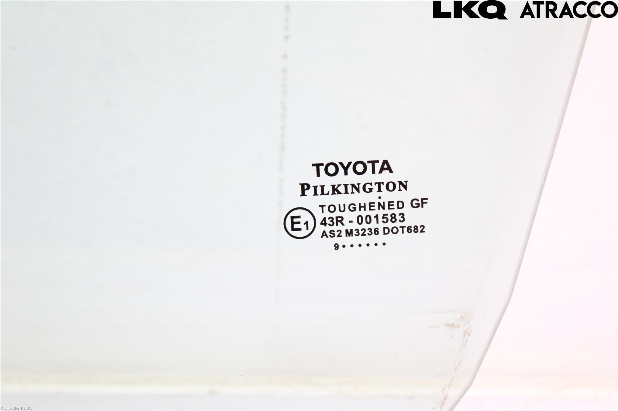 Toyota YARIS XP130 15-20 Dørrute Foran Venstre 4 Dørs