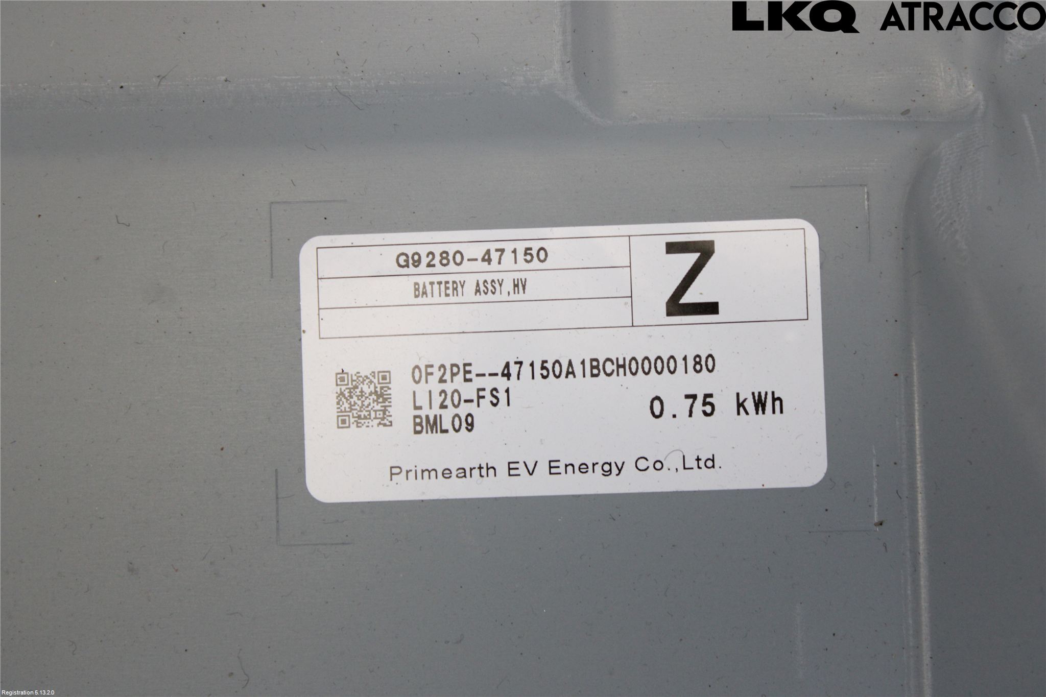 Toyota COROLLA 19- Hybrid Batteri