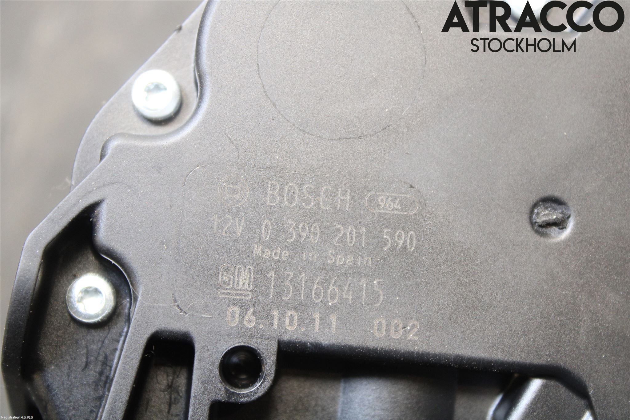 Opel VECTRA C 06-08 Viskermotor Bakluke